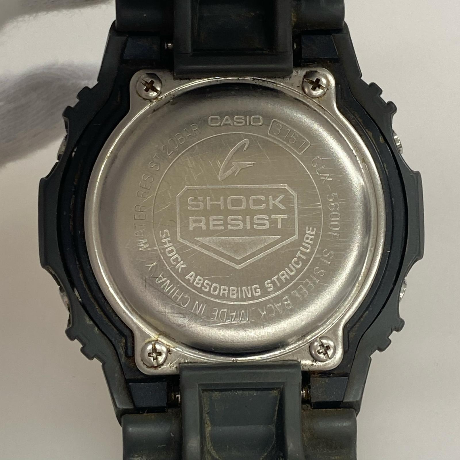 腕時計 CASIO G-SHOCK GLX-5600F ブラック