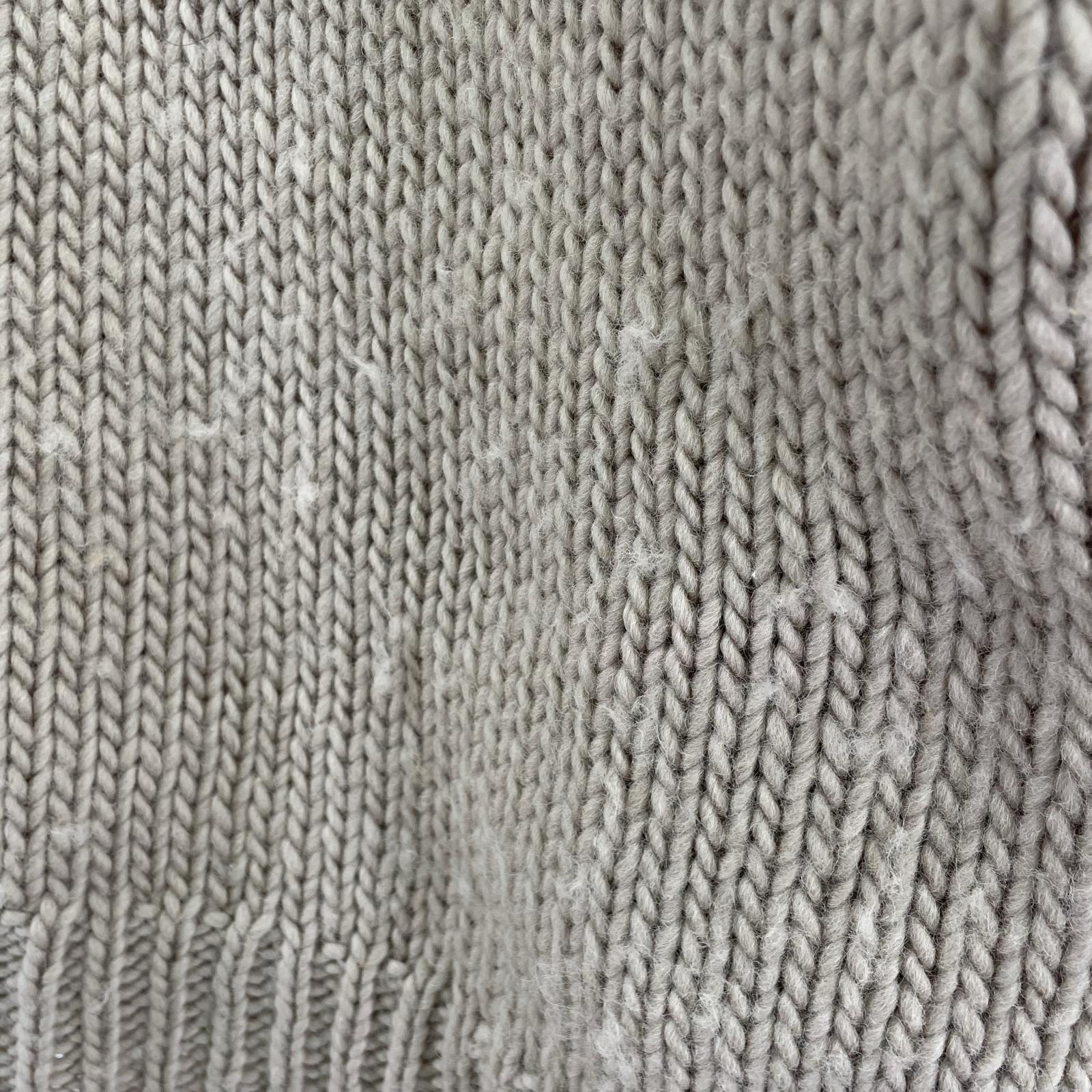 ニット VUJA DE low gauge knit ivory 1