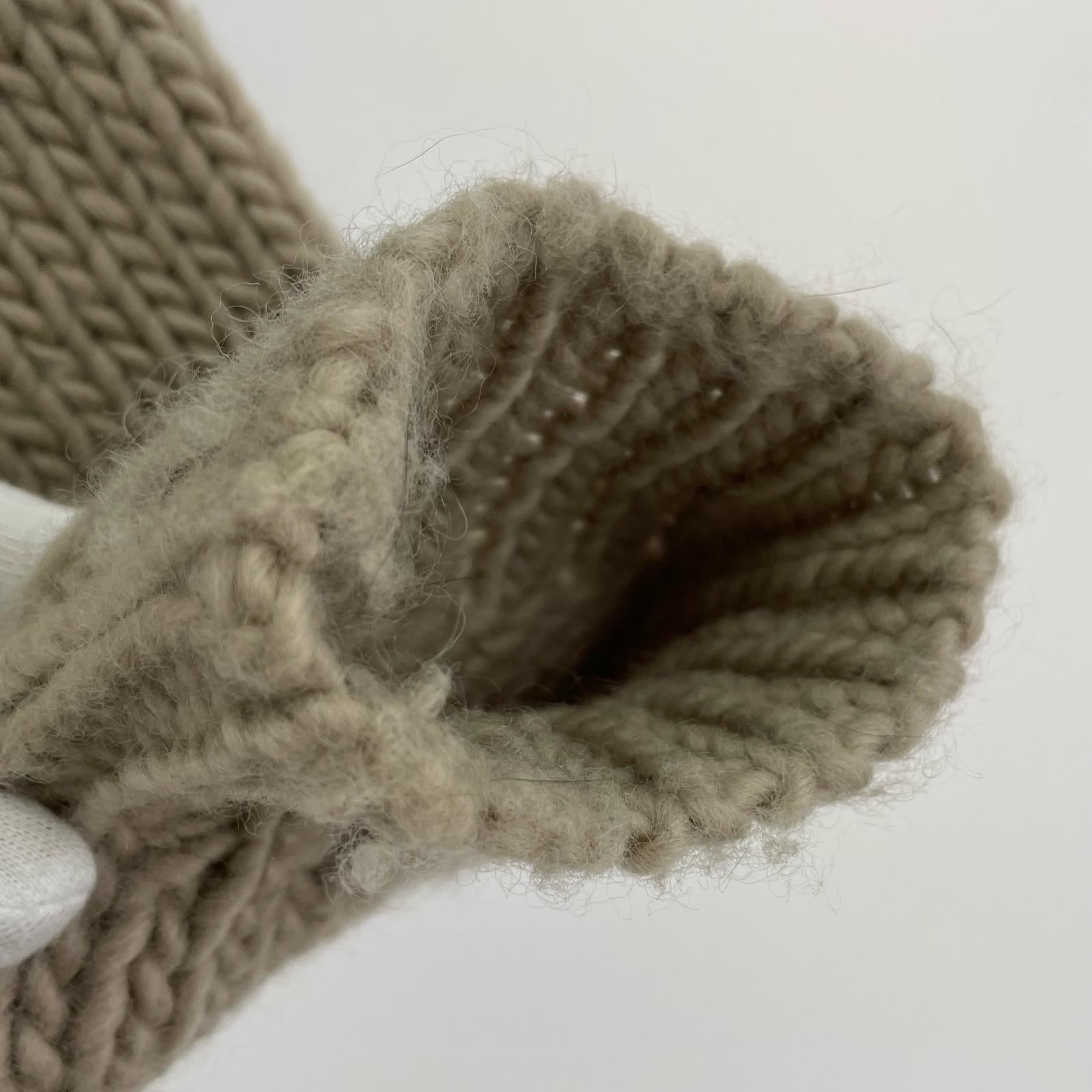 ニット VUJA DE low gauge knit ivory 1