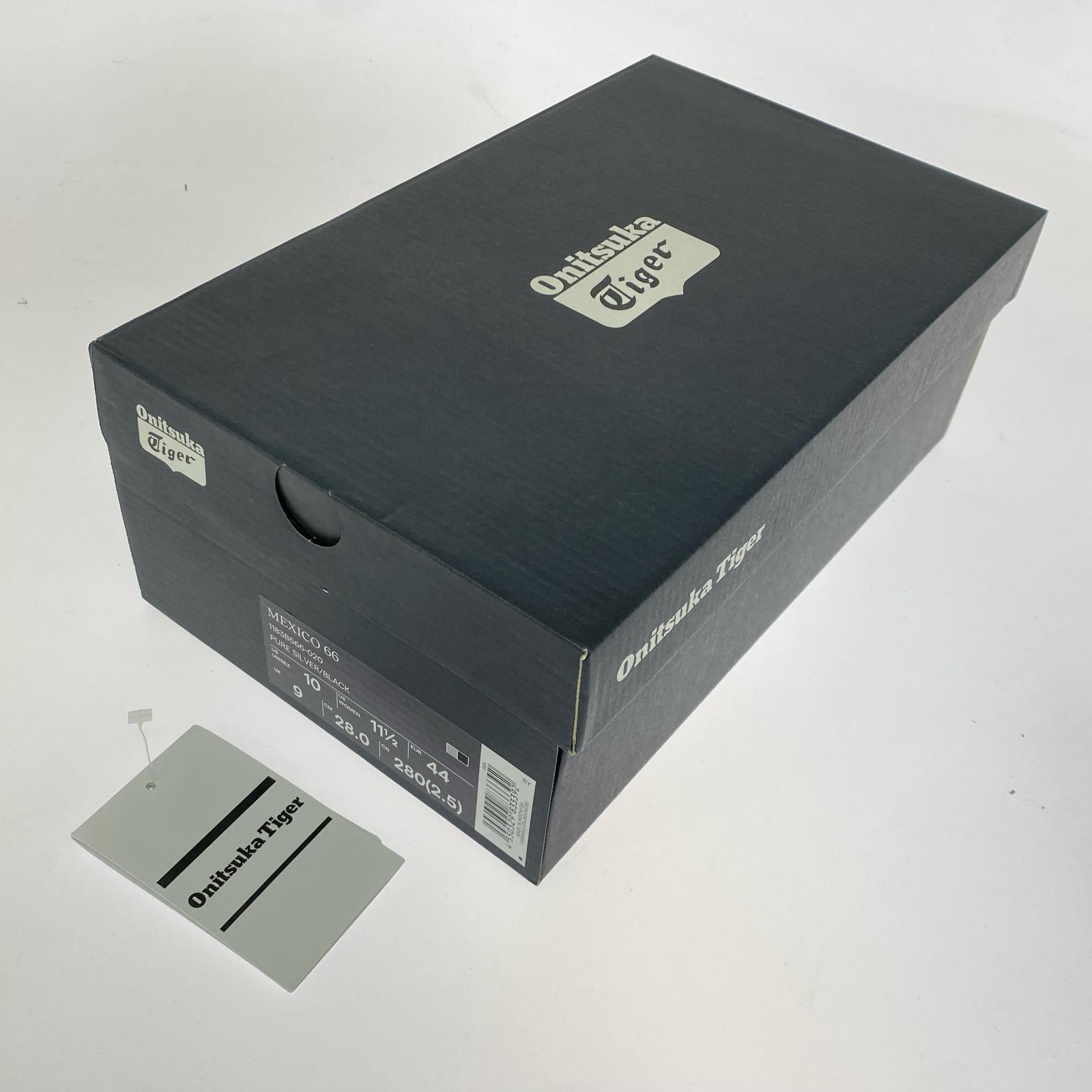 スニーカー ONITSUKA TIGER MEXICO 66 PURE SILVER 28.0cm 28cm (US10 UK9 1/2 EU46) シルバー