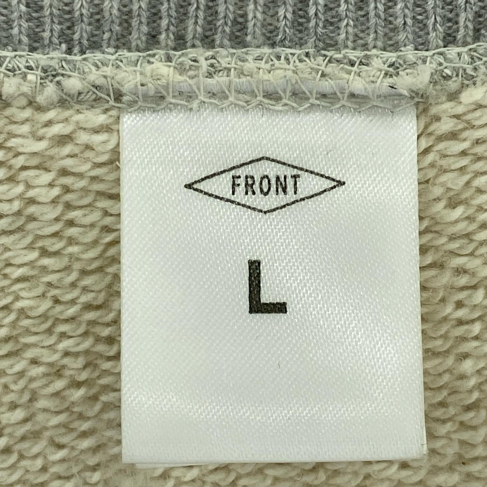 スウェット Crew Neck Sweatshirt ラグランスウェット グレー L グレー