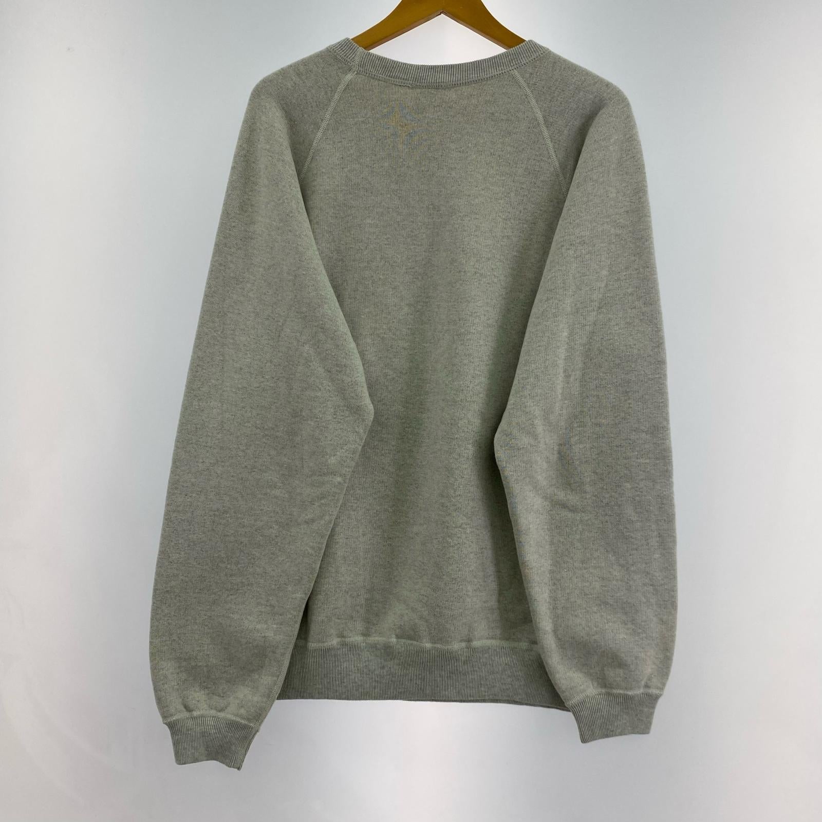 スウェット Crew Neck Sweatshirt ラグランスウェット グレー L グレー