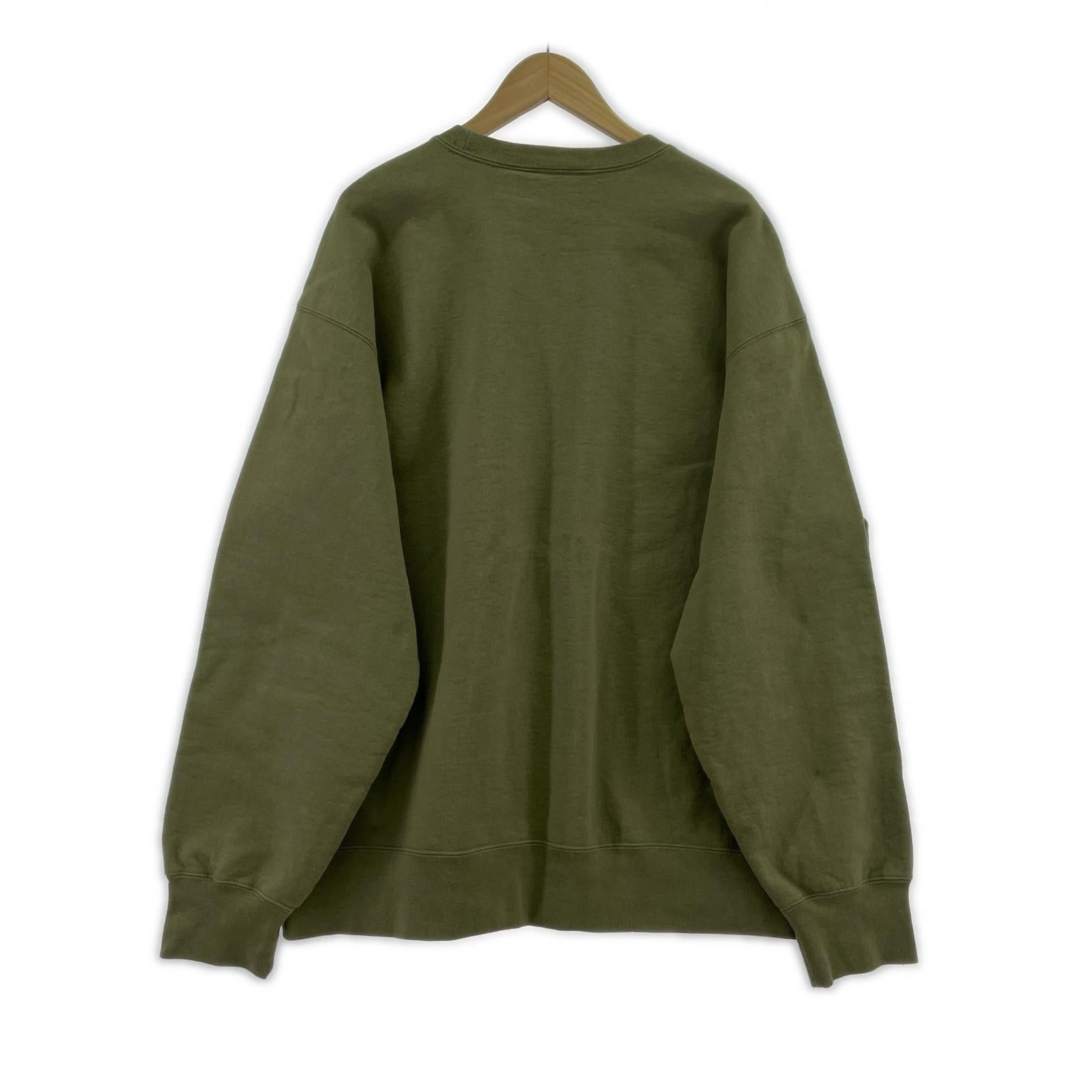 スウェット × WTAPS Crewneck 21AW カーキ