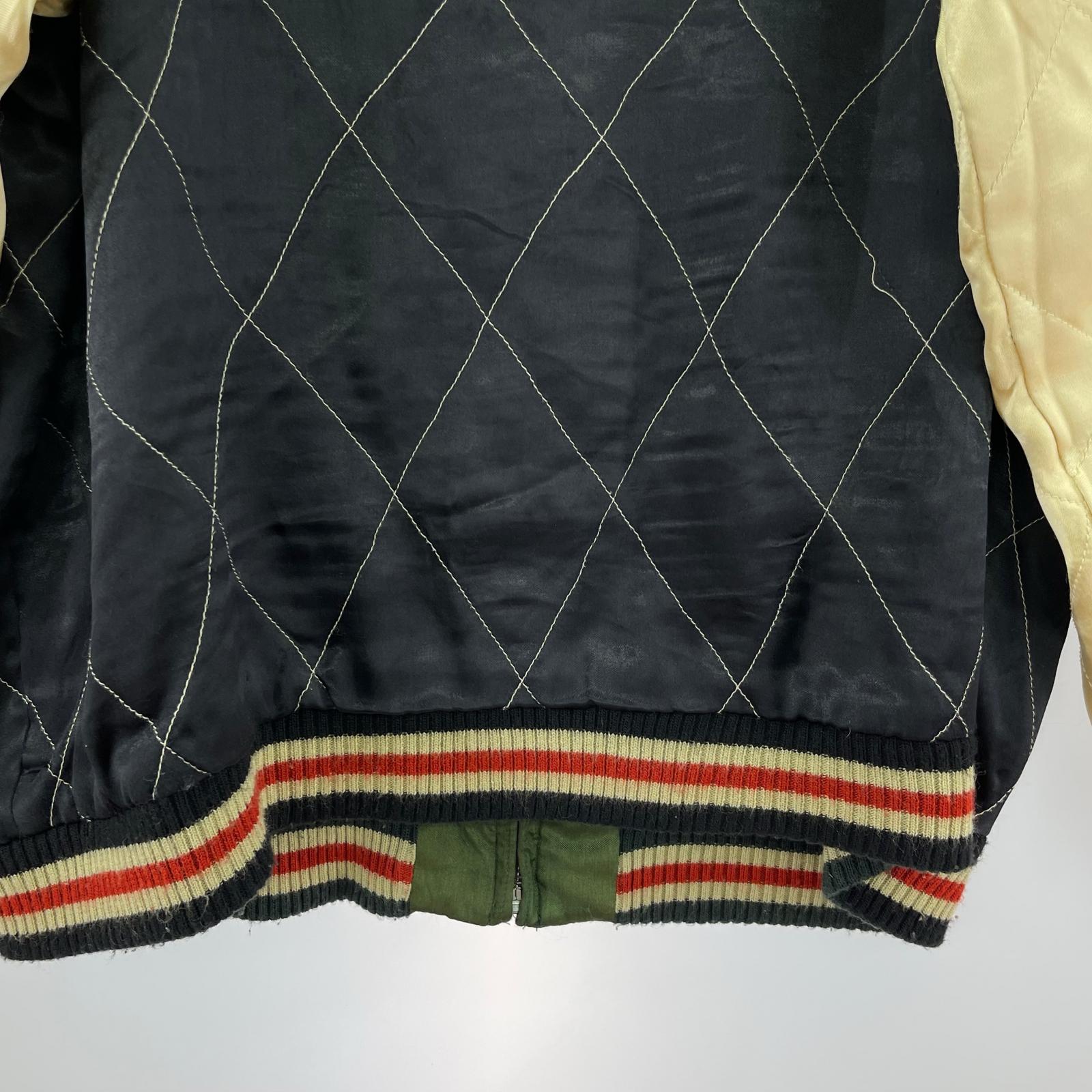 ジャケット 富士山×舞子 スカジャン GRN (L) L