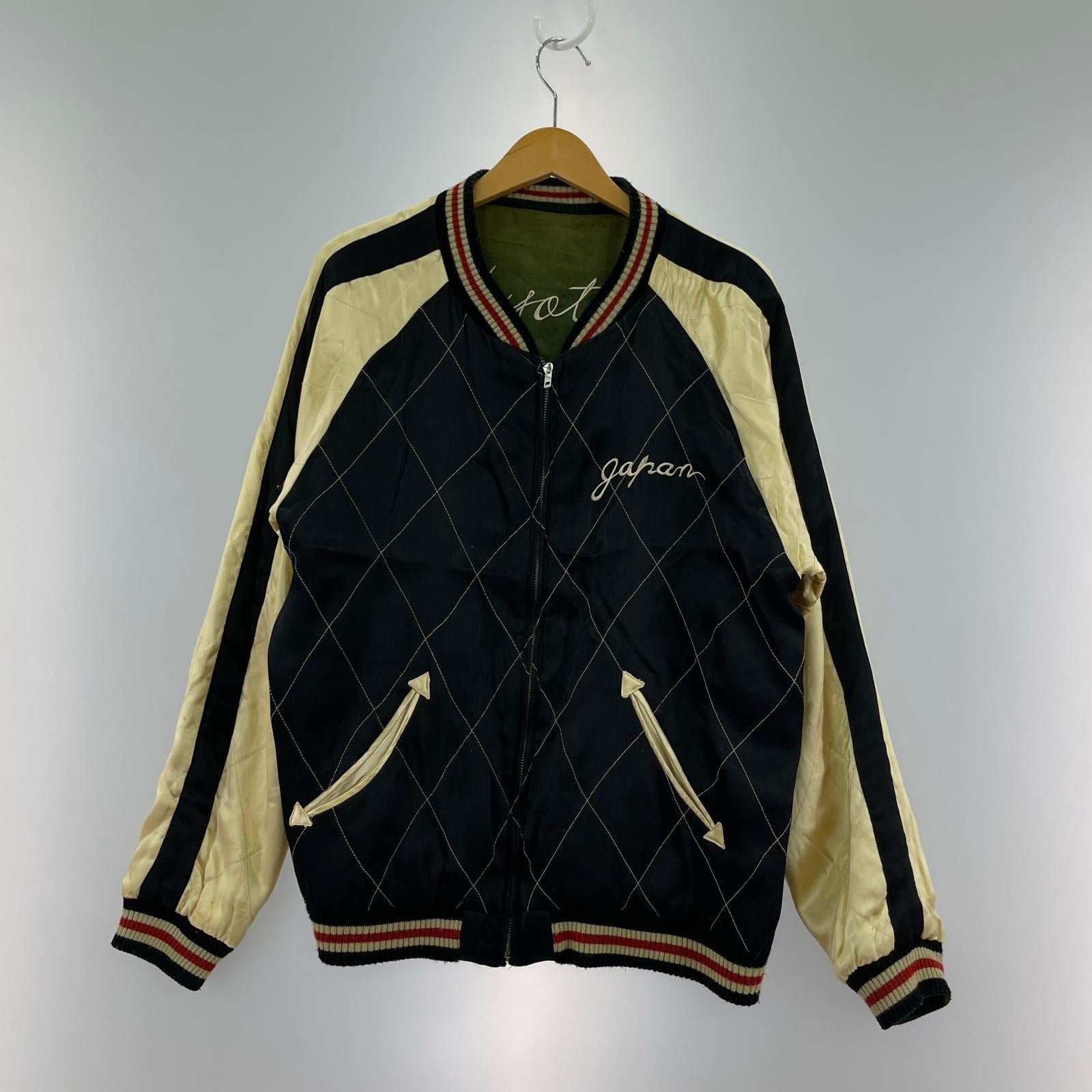 ジャケット 富士山×舞子 スカジャン GRN (L) L