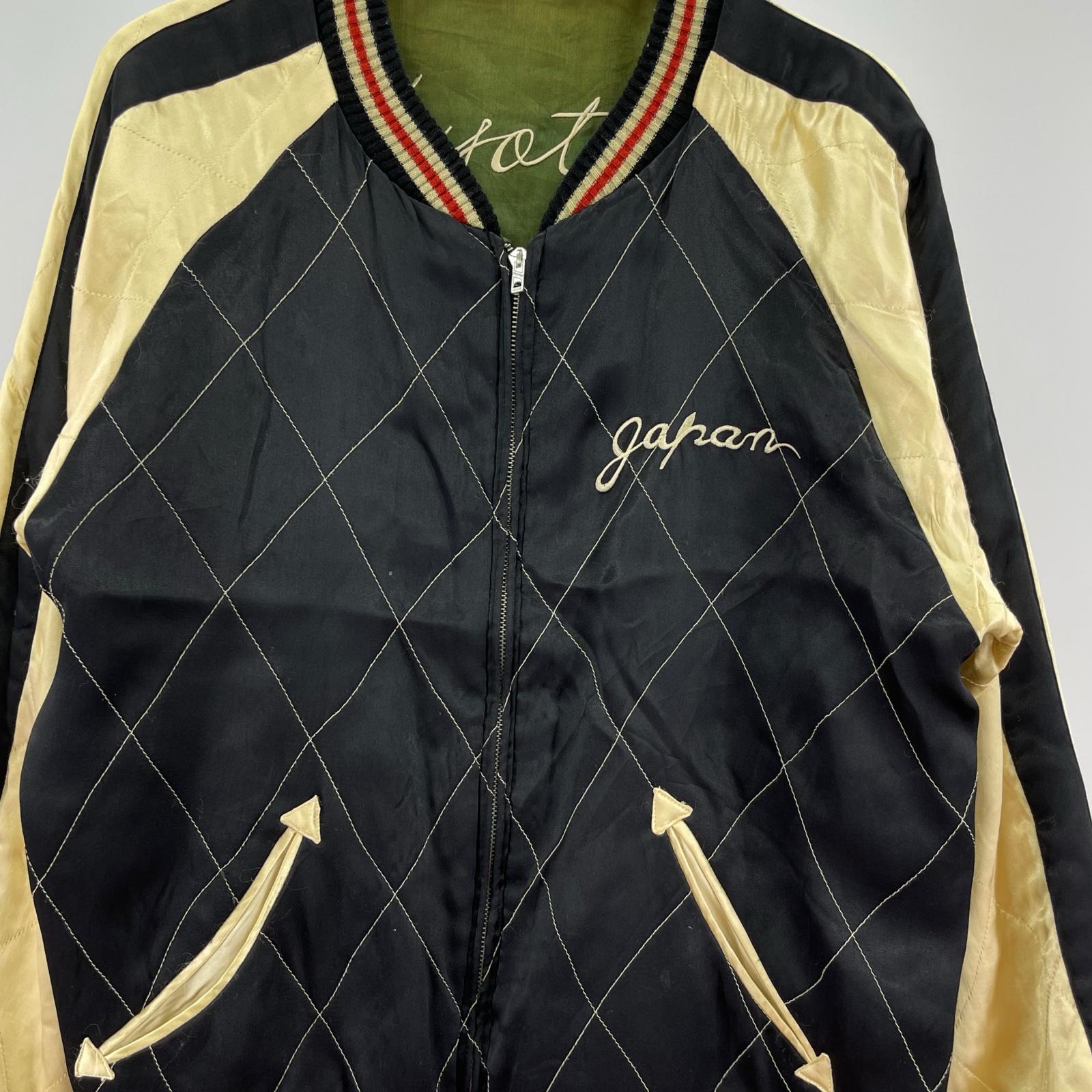 ジャケット 富士山×舞子 スカジャン GRN (L) L
