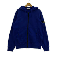パーカー ZIP HOOD FELPA(L) L ブルー