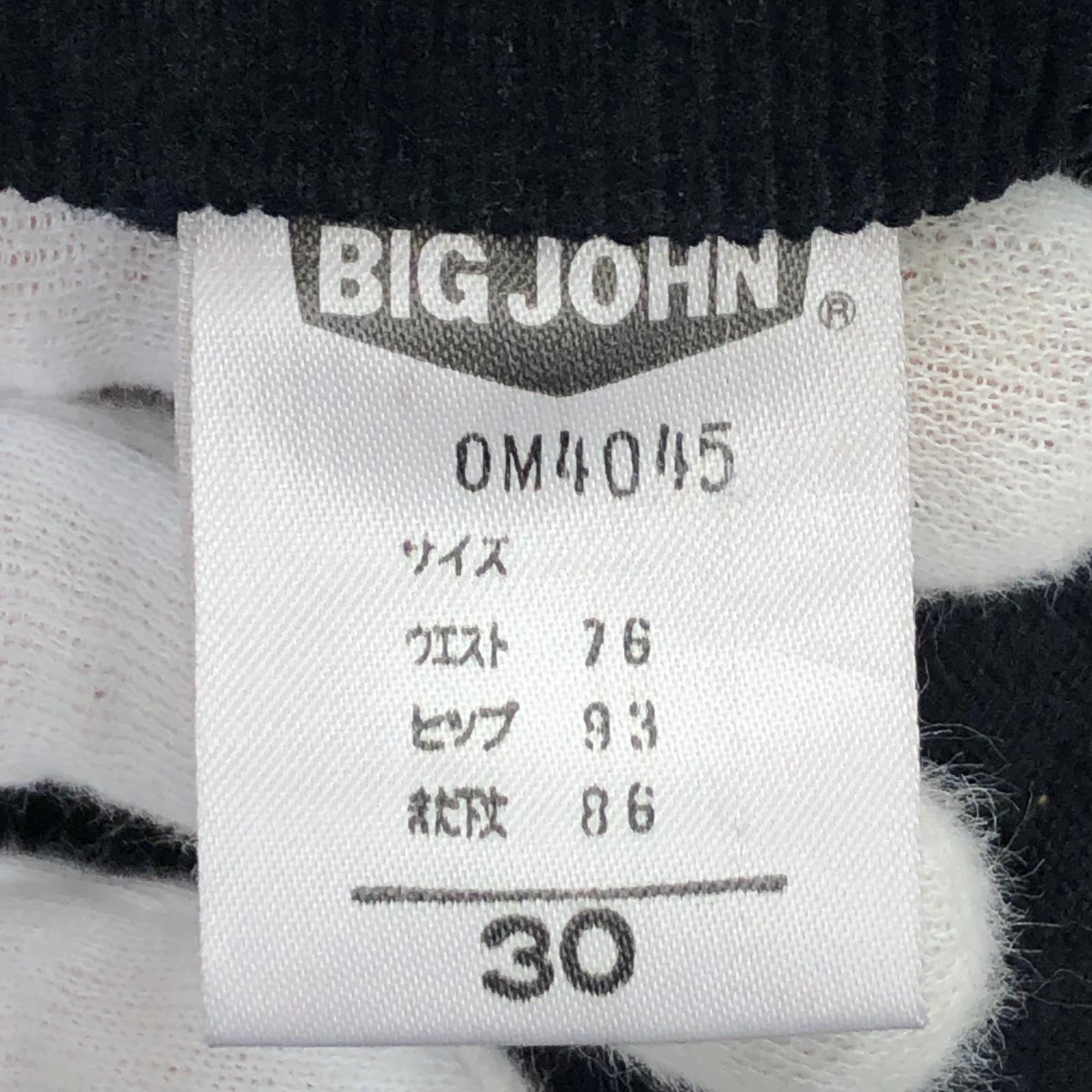 パンツ Big John コーデュロイ ベルボトム 黒 ブラック