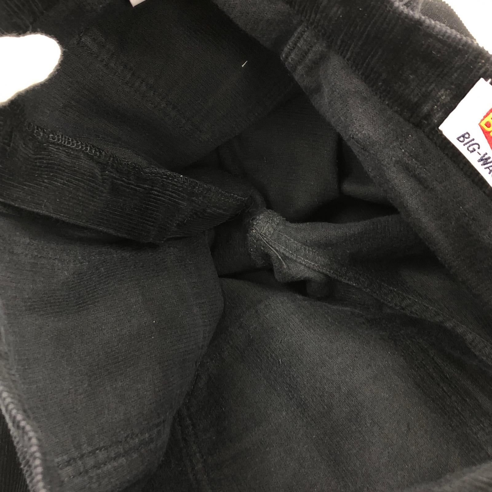 パンツ Big John コーデュロイ ベルボトム 黒 ブラック