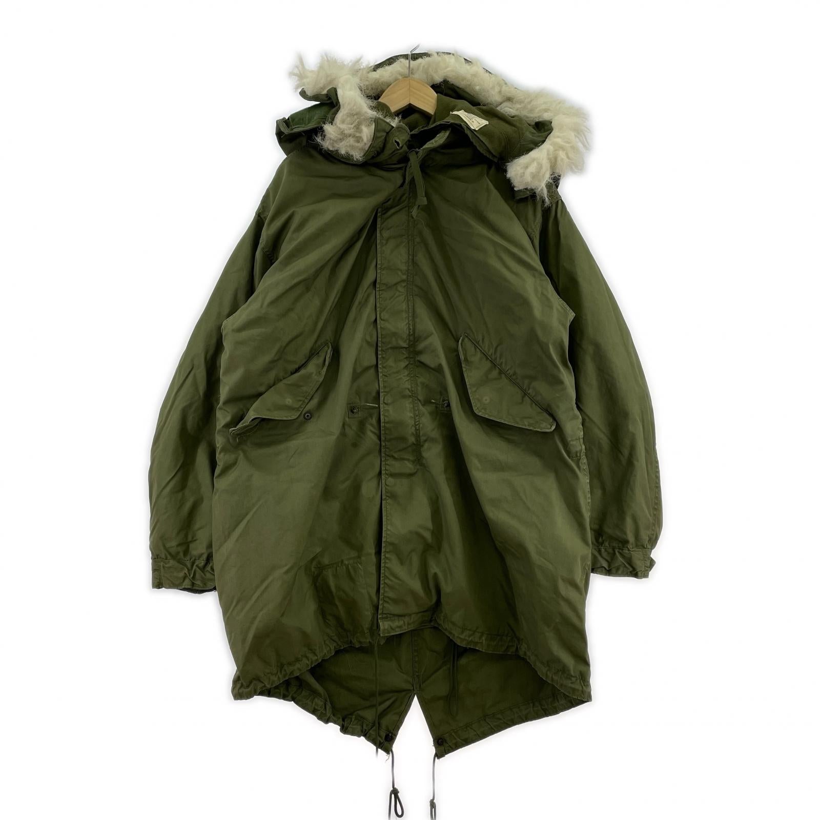 ミリタリージャケット US.ARMY M-65 フィッシュテール フルセット (S) S グリーン