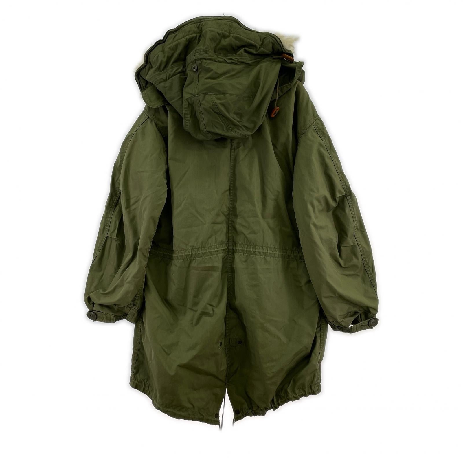 ミリタリージャケット US.ARMY M-65 フィッシュテール フルセット (S) S グリーン