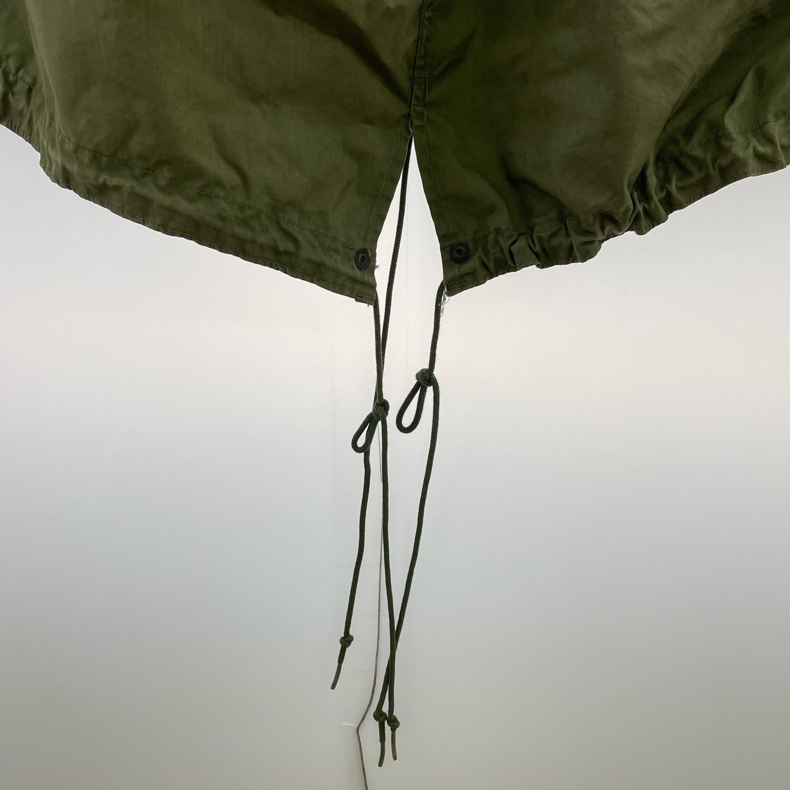 ミリタリージャケット US.ARMY M-65 フィッシュテール フルセット (S) S グリーン