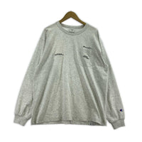 長袖Tシャツ ×CHAMPION 25AWACADEMY LS COTTON (L) L グレー