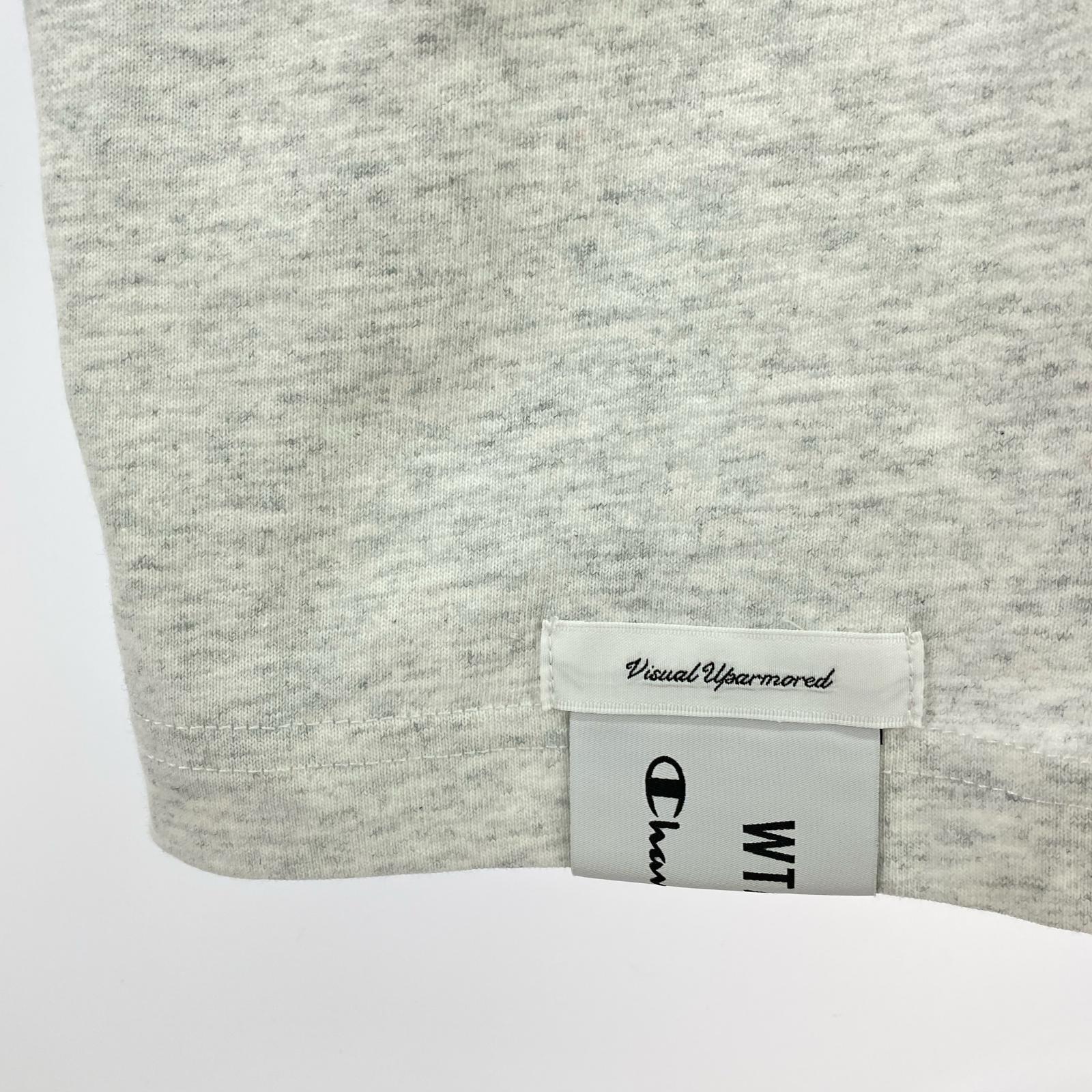 長袖Tシャツ ×CHAMPION 25AWACADEMY LS COTTON (L) L グレー