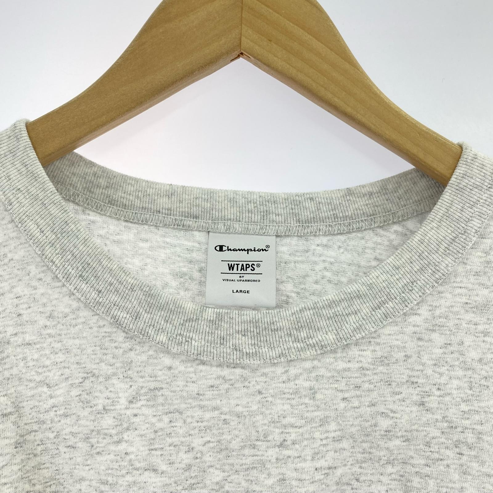長袖Tシャツ ×CHAMPION 25AWACADEMY LS COTTON (L) L グレー