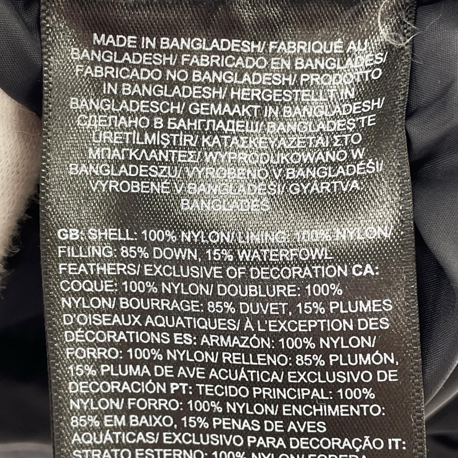 ダウンジャケット 1996 RETRO NUPTSE JACKET 黒 (XL) ブラック