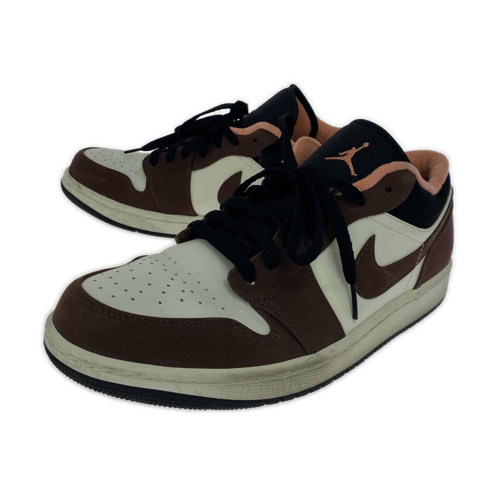 スニーカー AIR JORDAN 1 LOW Mocha Brown(27.5) 27.5cm (US9 1/2 UK9 EU45)