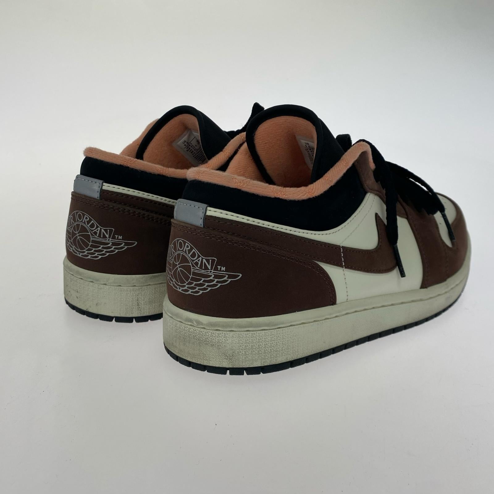 スニーカー AIR JORDAN 1 LOW Mocha Brown(27.5) 27.5cm (US9 1/2 UK9 EU45)