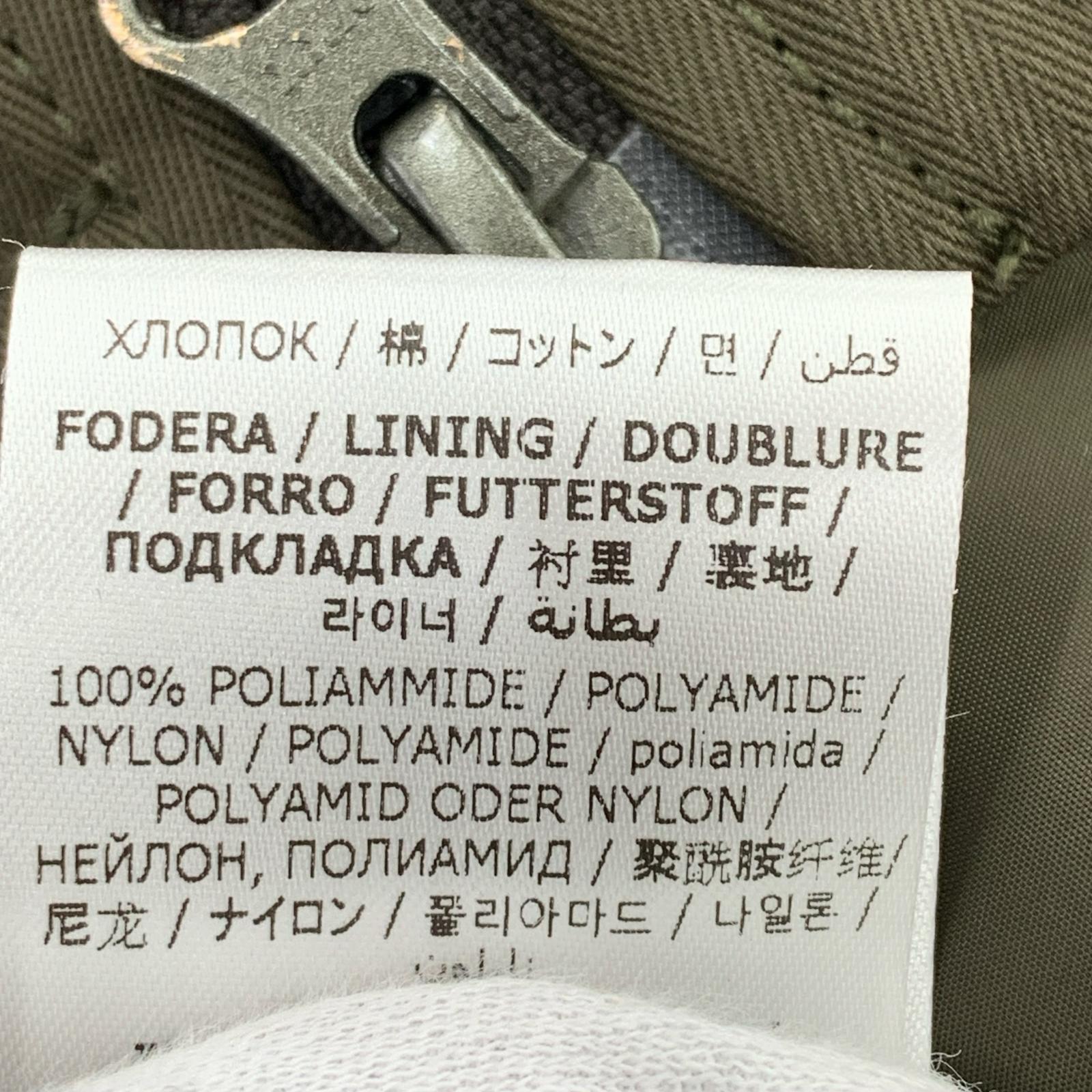 ジャケット コットンナイロンジャケット カーキ ストライプ ? L カーキ
