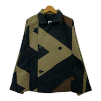ジャケット ISSEY MIYAKE IM MEN 22ss KITE ダイヤモンドデザイン ダブルジャケット 2 マルチカラー