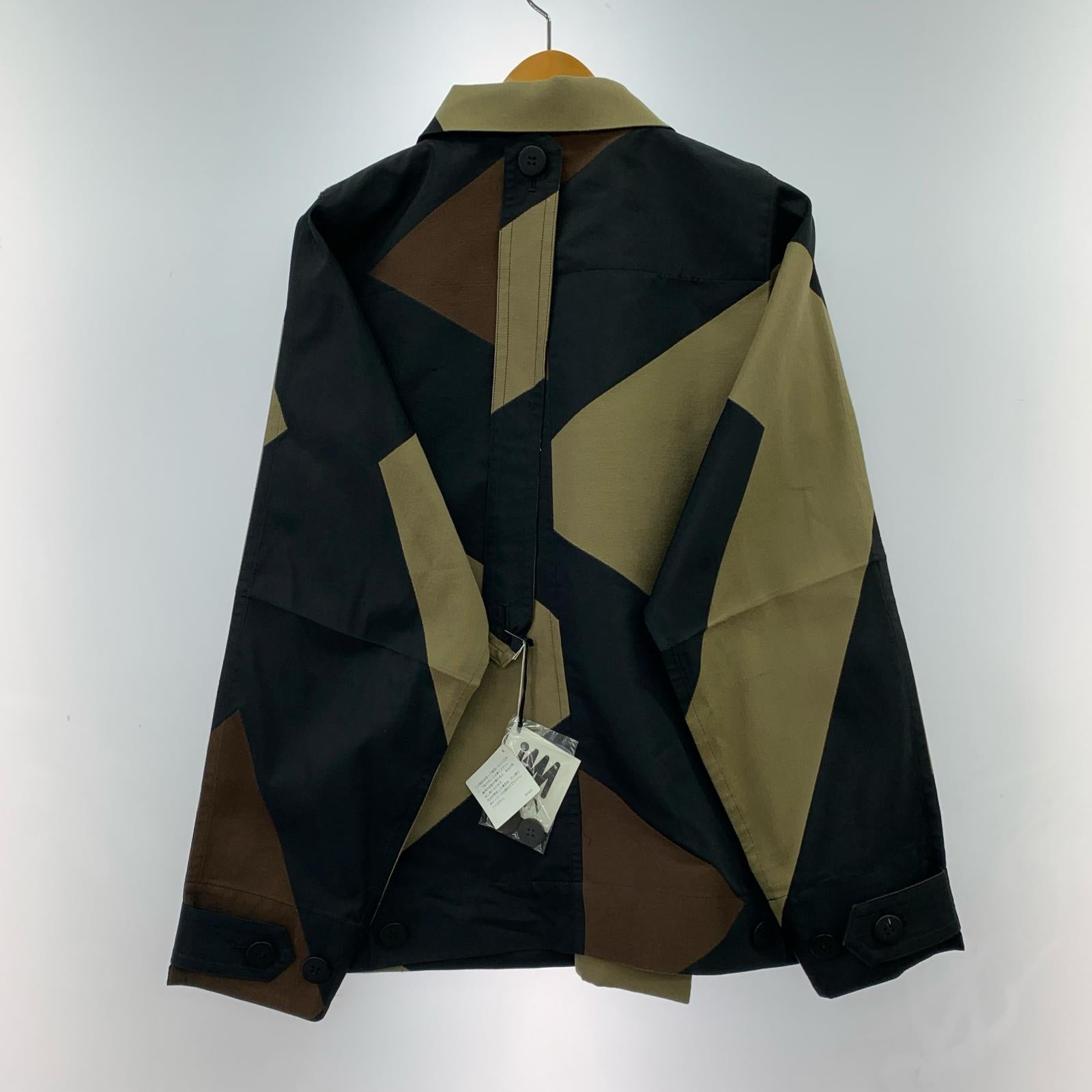 ジャケット ISSEY MIYAKE IM MEN 22ss KITE ダイヤモンドデザイン ダブルジャケット 2 マルチカラー