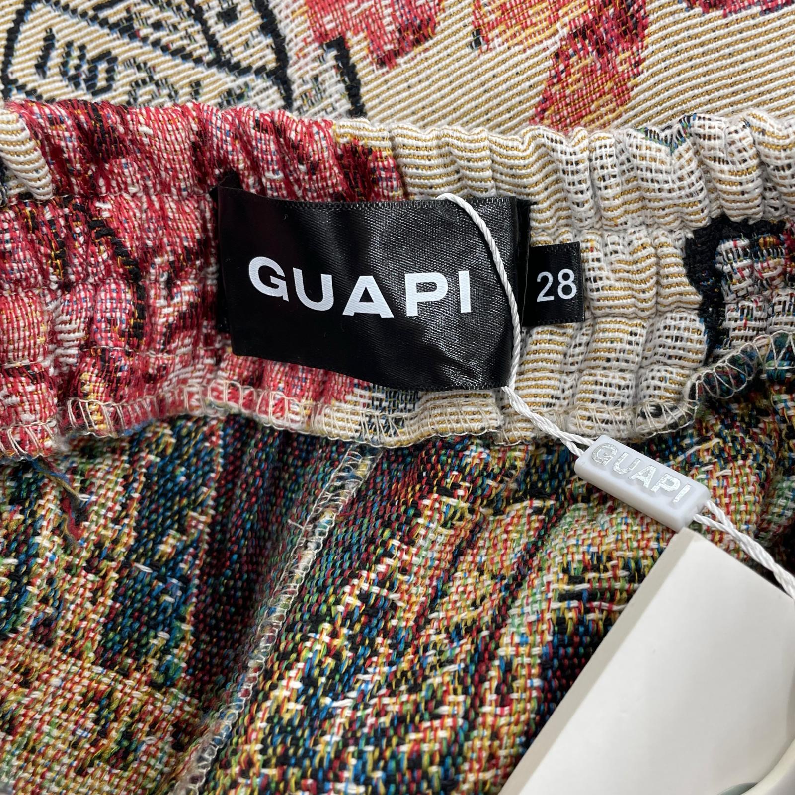 パンツ GUAPI ラヴィル タペストリー カーゴパンツ 28 マルチカラー