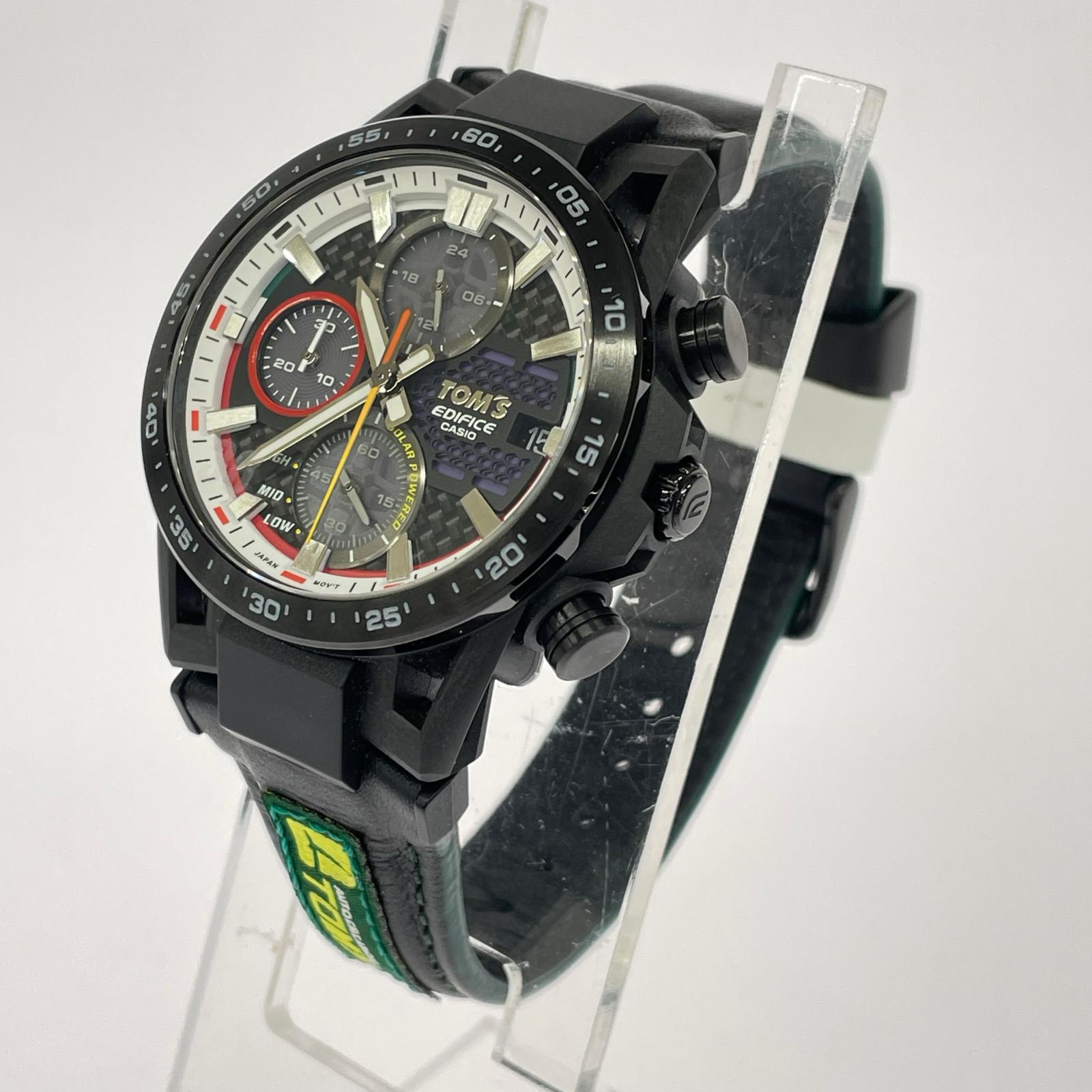 腕時計 TOM'S×EDIFICE EFS-S641TMS ブラック