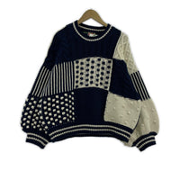 ニット KENZO Mixed Cable Jumper FD55PU3613CH (M) M