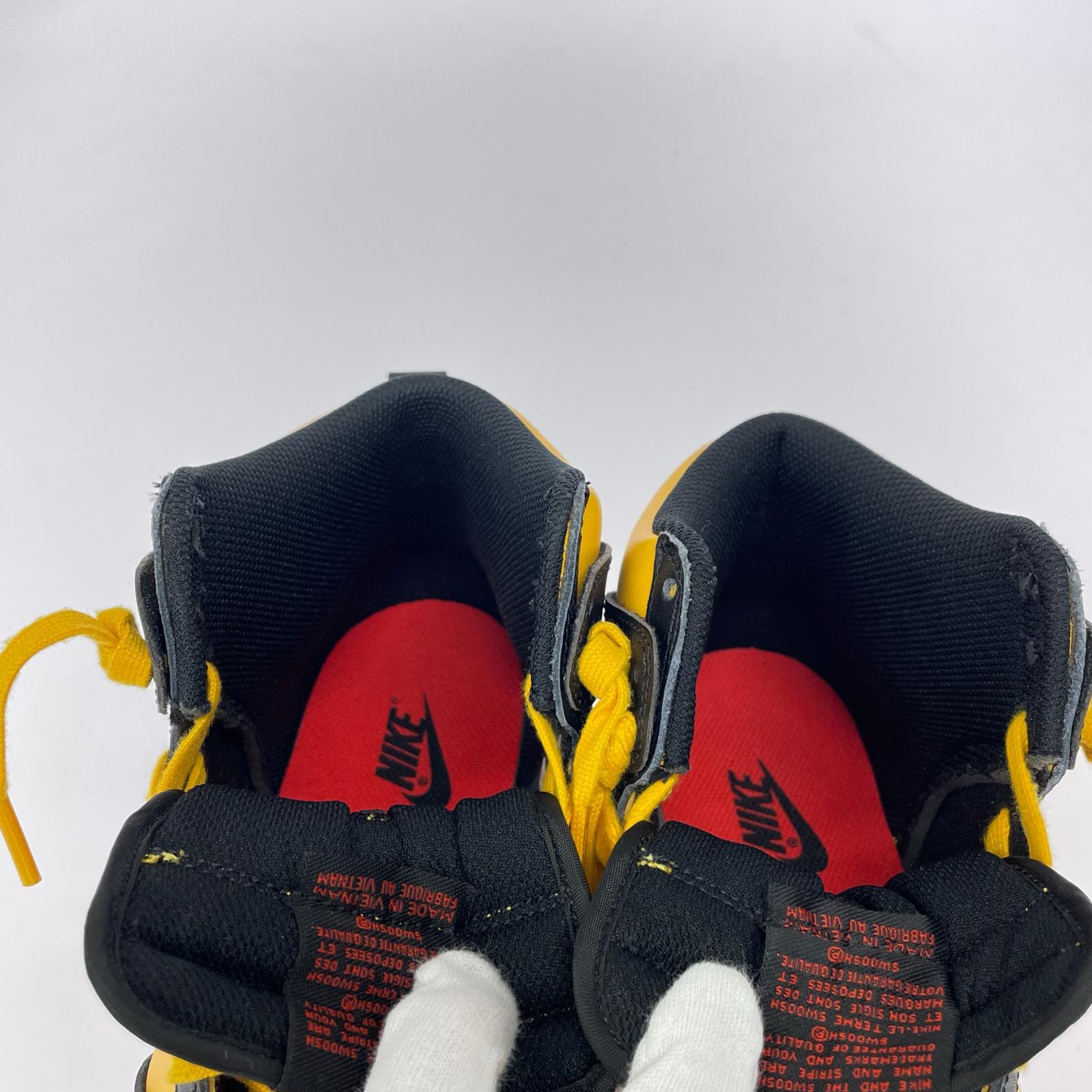 シューズ DUNK HI RETRO 26cm イエロー ブラック 26cm (US8 UK7 1/2 EU42)