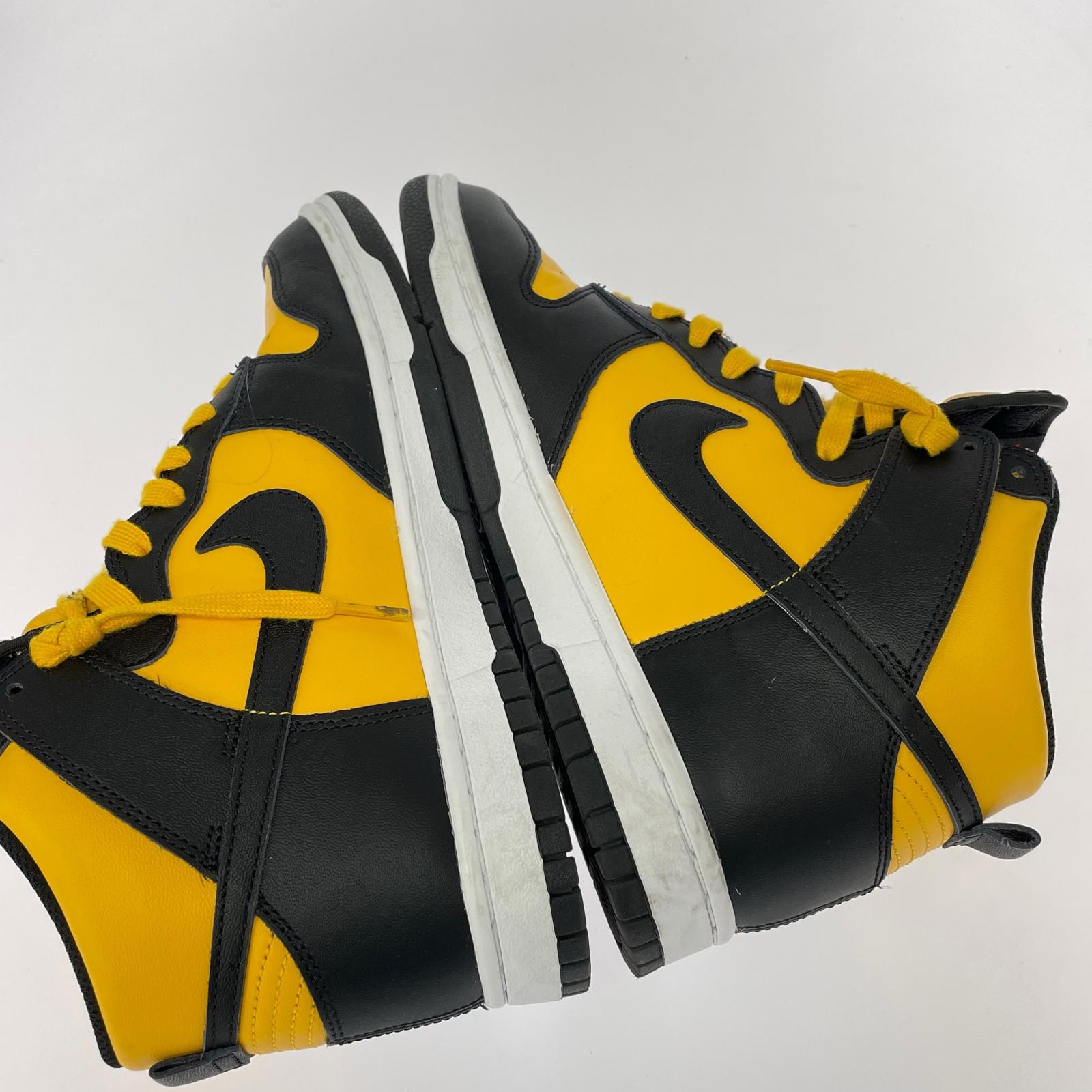 シューズ DUNK HI RETRO 26cm イエロー ブラック 26cm (US8 UK7 1/2 EU42)