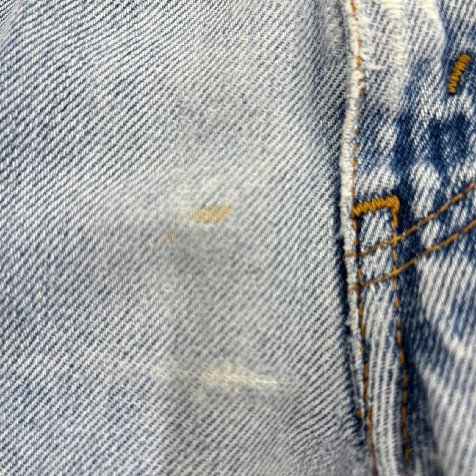 デニムパンツ Levi's 550 ボタン裏 919 34 ブルー