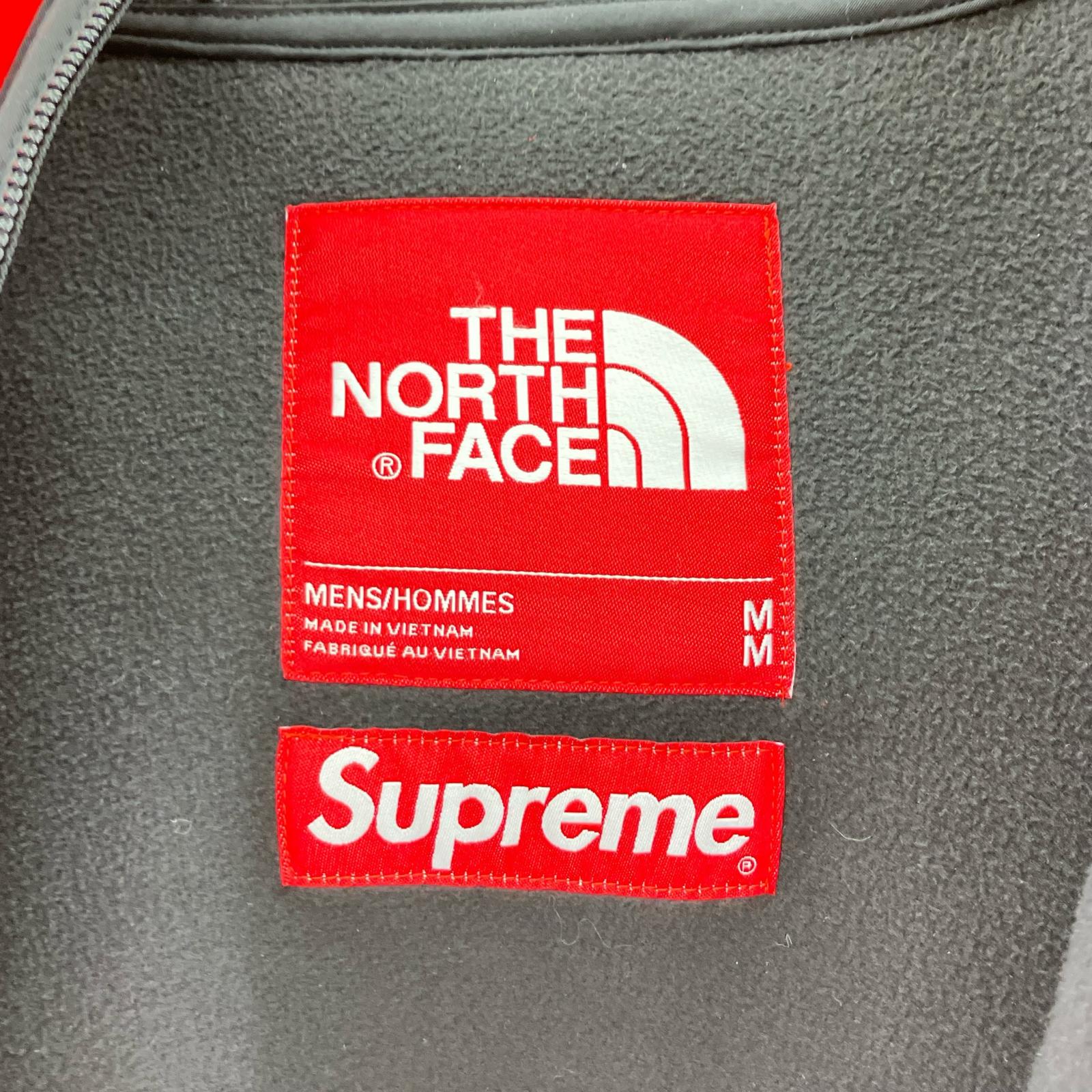 ジャケット ×THE NORTH FACE フリースジャケット 赤 M M