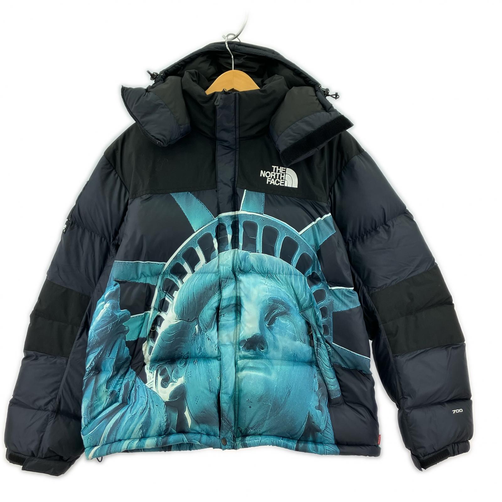 ダウンジャケット ×THE NORTH FACE 自由の女神 M M