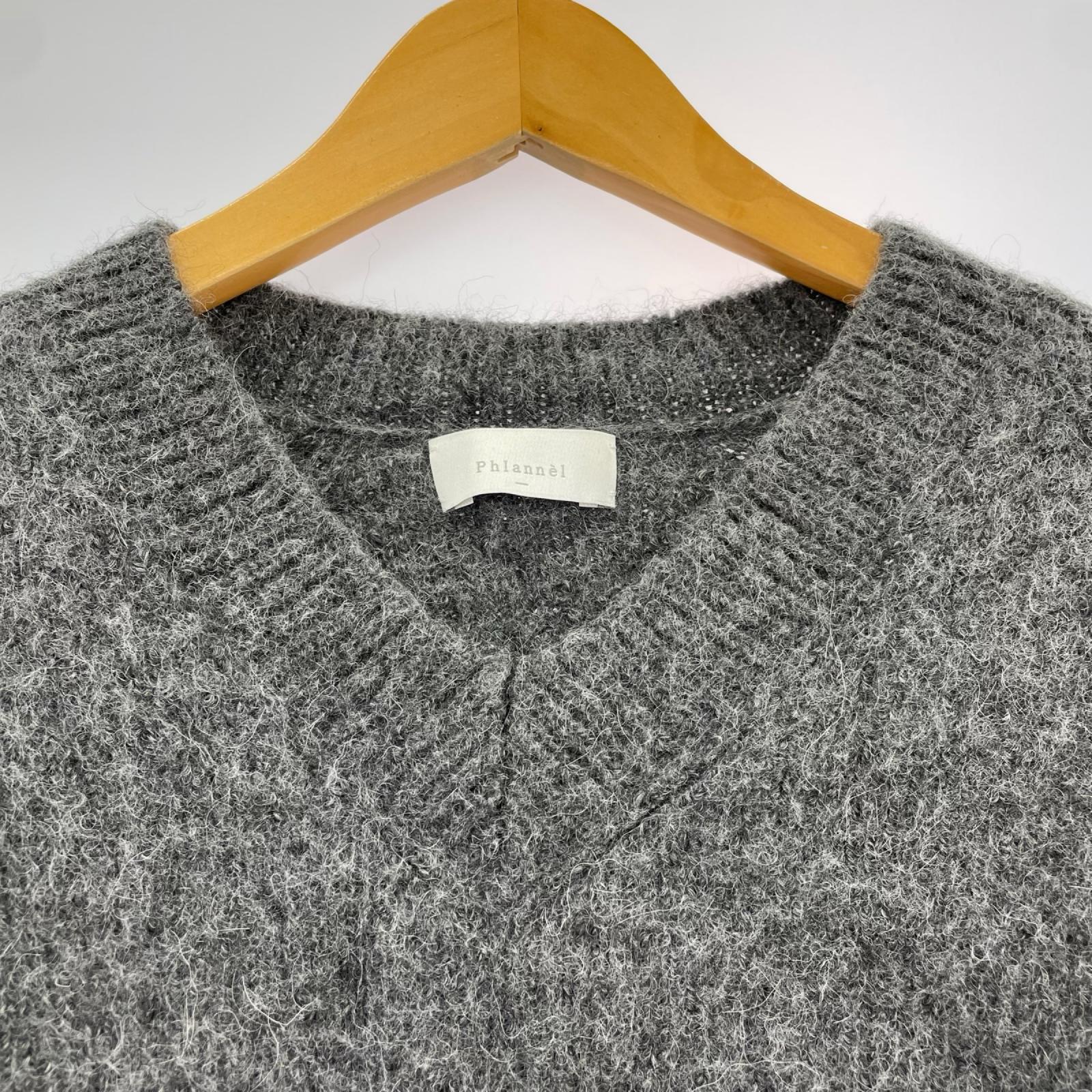 ニット Phlannel ALPACA Knit 1 グレー 1 グレー