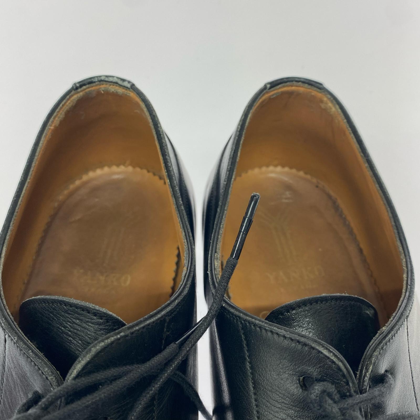 ブーツ YANKO レースアップ 黒 26cm (US8 UK7 1/2 EU42) ブラック