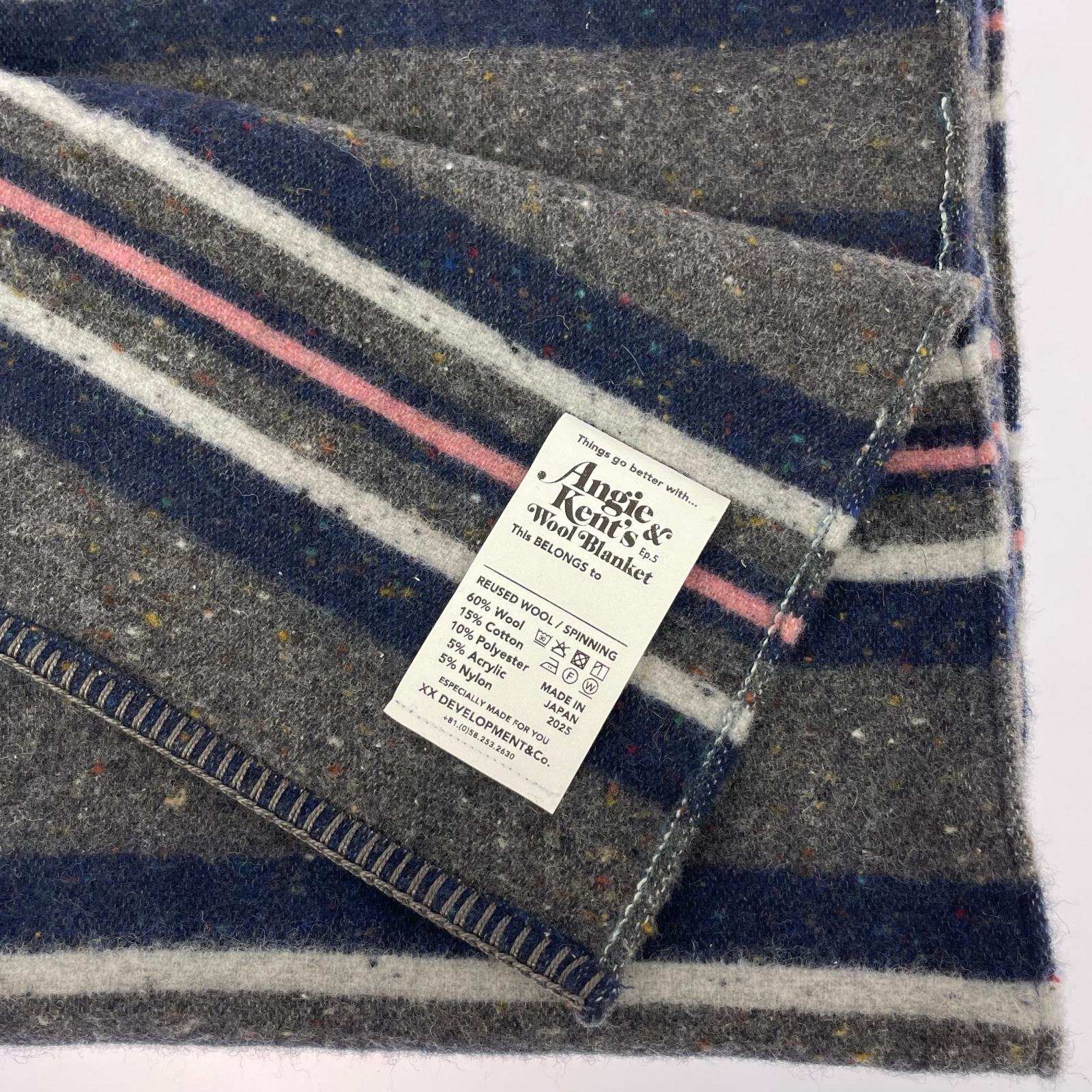 その他アクセサリー Angil&Kent's Wool Blanket グレー