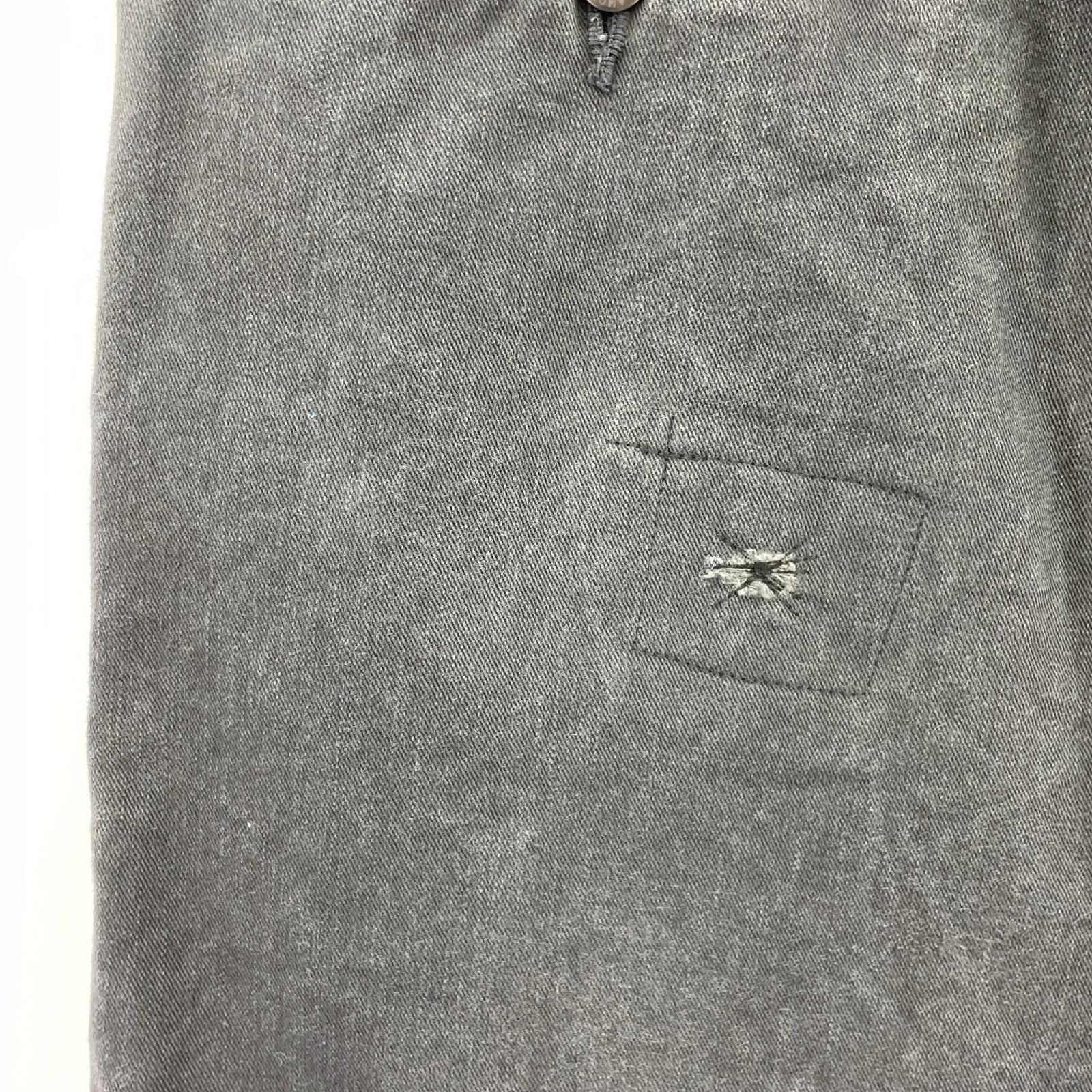 パンツ 02253AP05 WOMAN ON SKULL STAMP チノパンツ W35 M ブラック