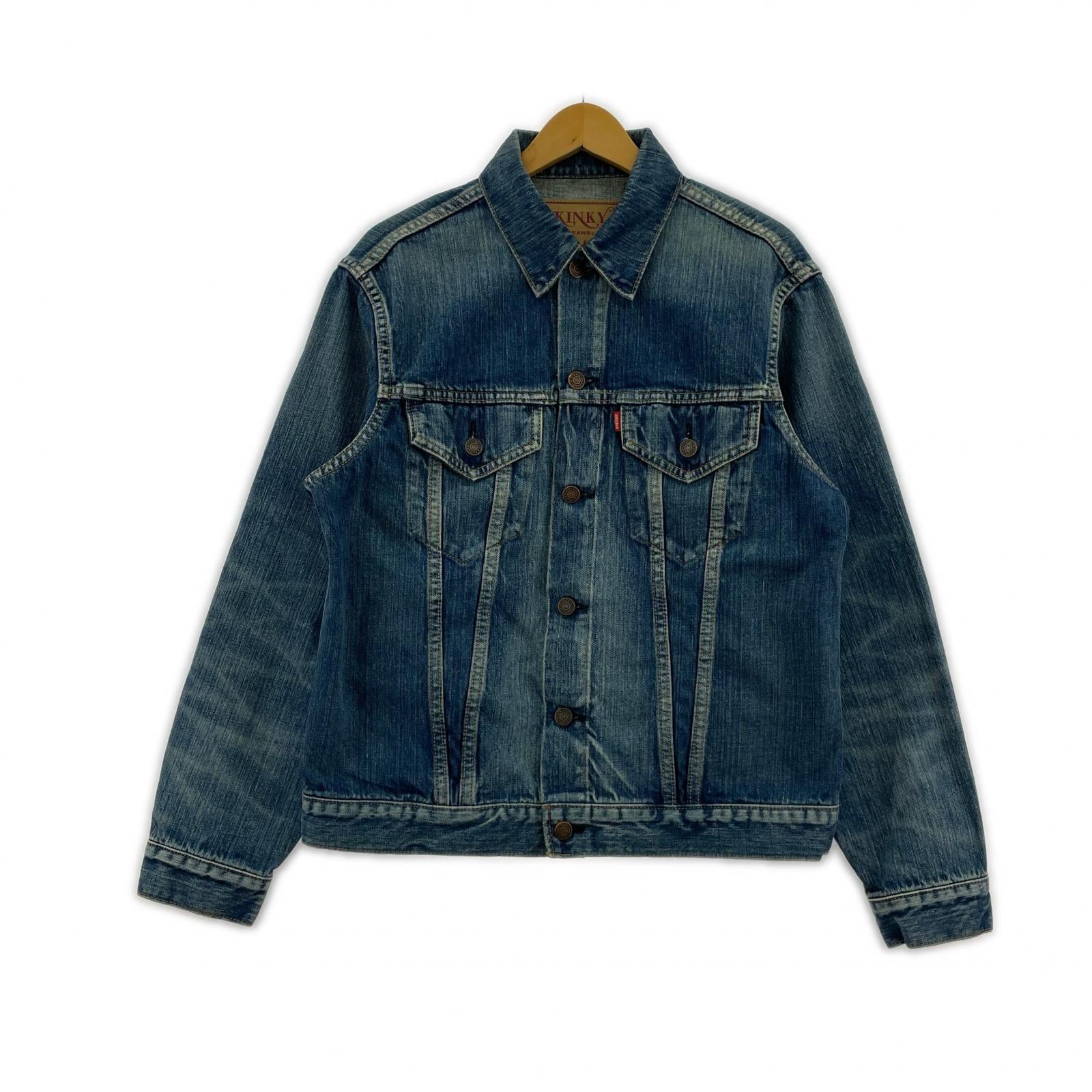 デニムジャケット 02251AB51 L L ブルー