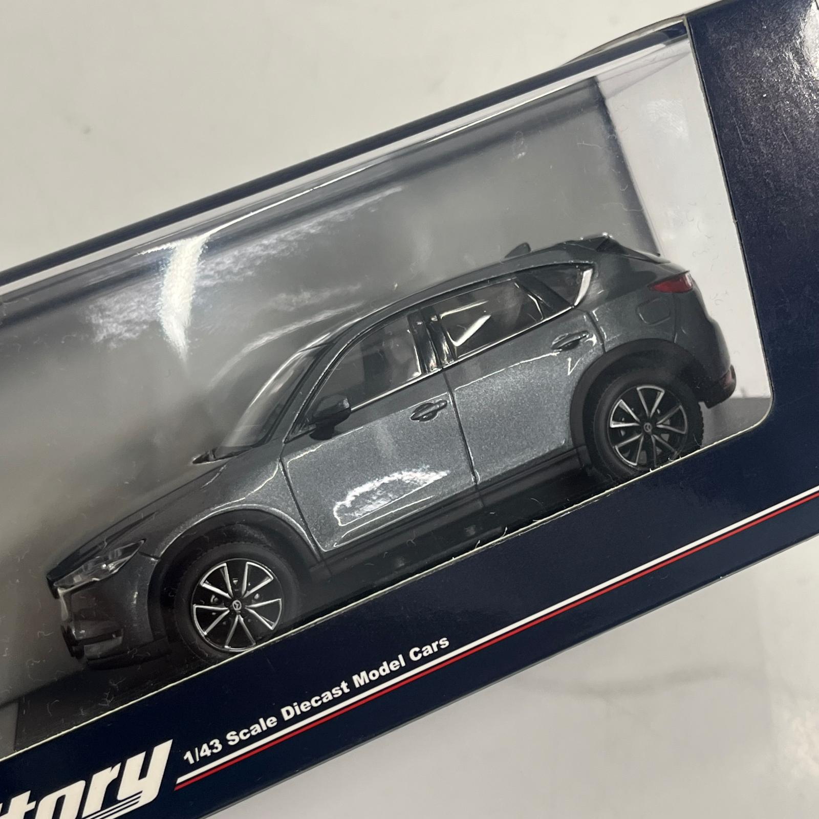 1/43 MAZDA CX-8 2017(マシーングレープレミアムメタリック) MAZDA CX-8 2017(マシーングレープレミアムメタリック) Hi-story スケールカー