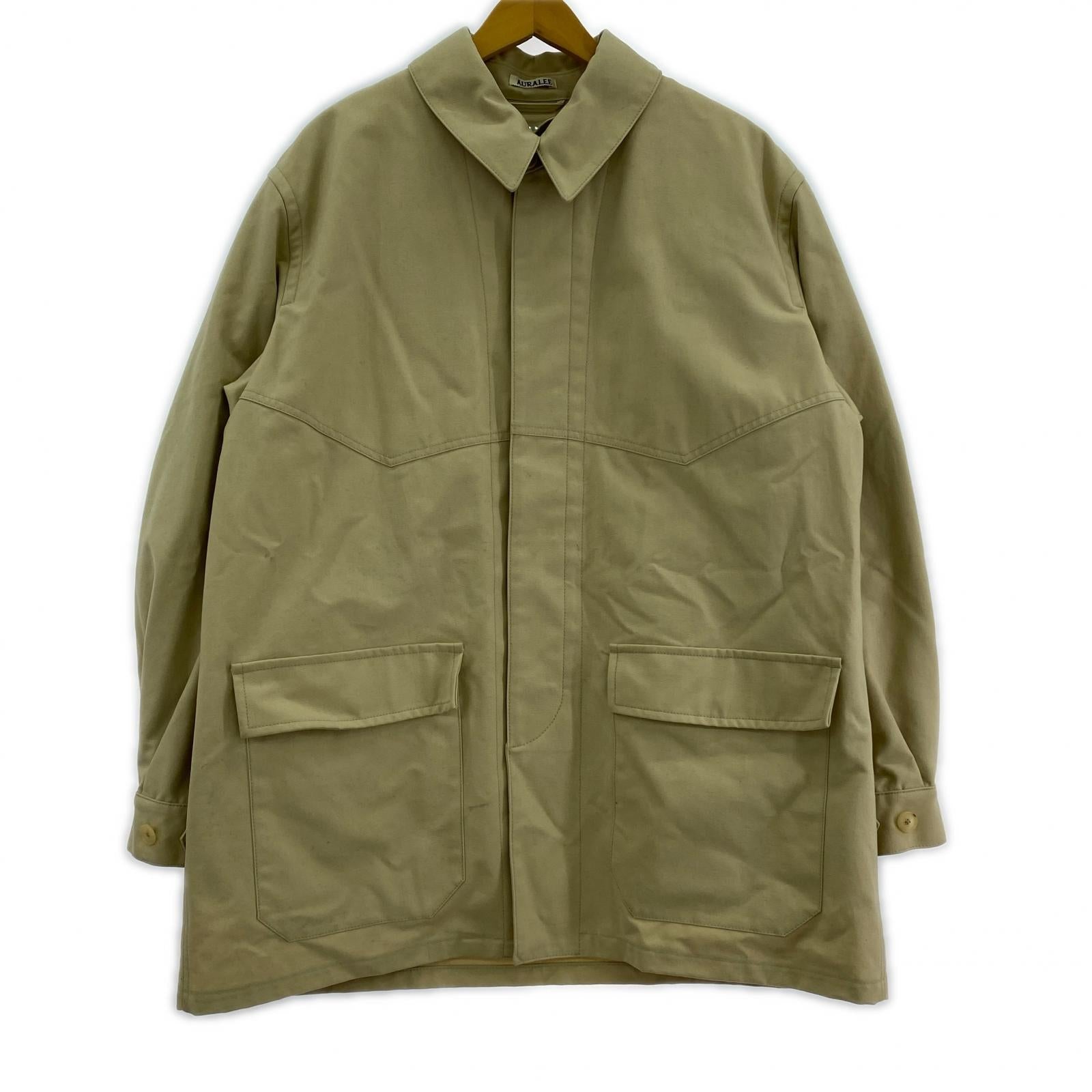 その他アウター COTTON OILED CANVAS LINER BLOUSON/サイズ4 4 ベージュ