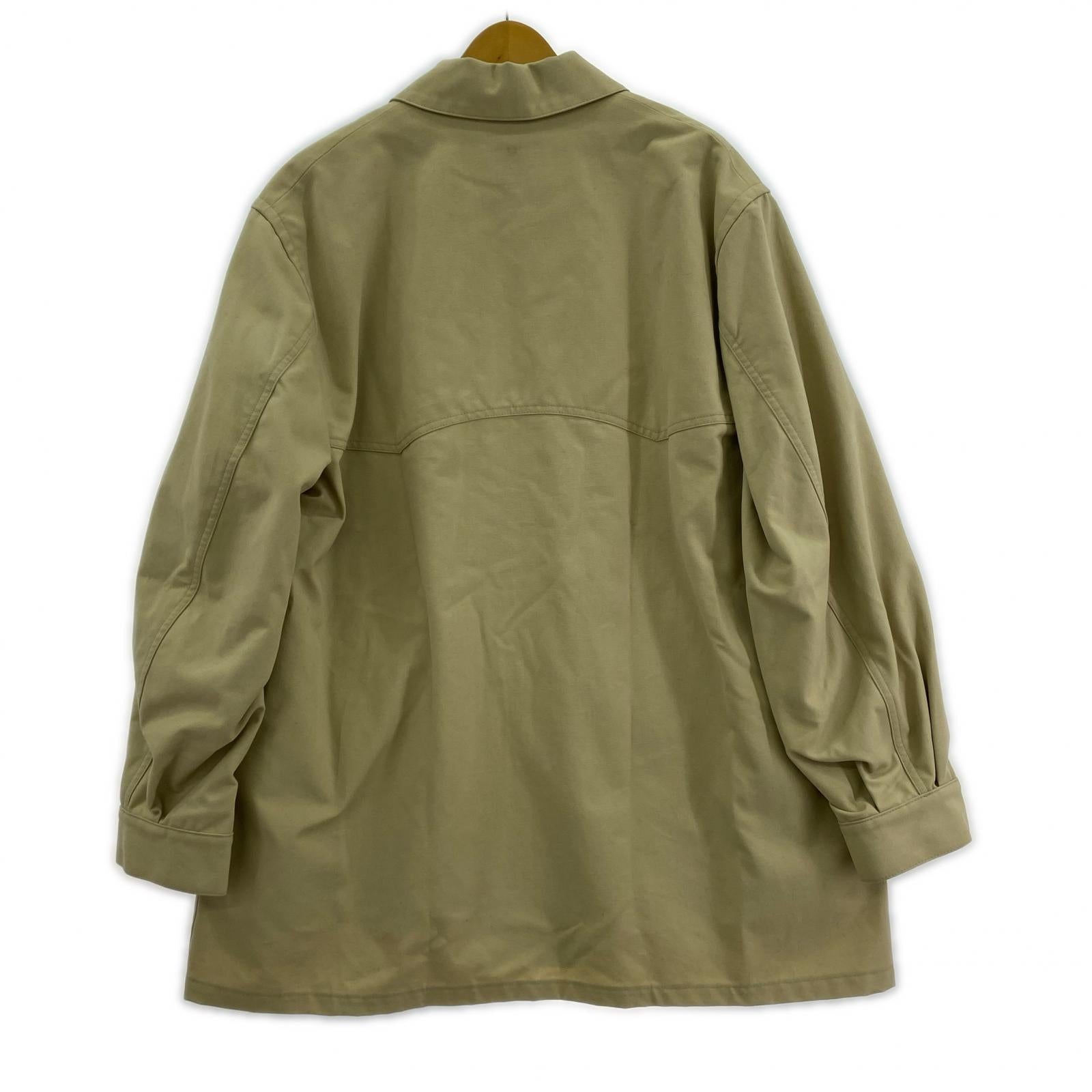 その他アウター COTTON OILED CANVAS LINER BLOUSON/サイズ4 4 ベージュ
