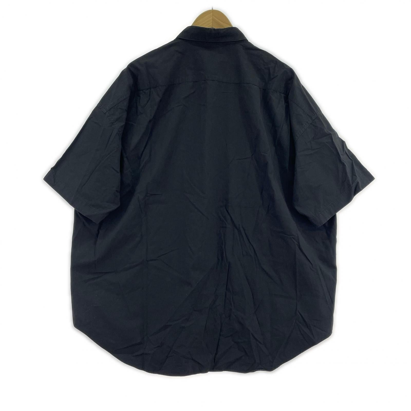 半袖シャツ 22SSHALF SLEEVE BIG SHIRT/38 38 ブラック