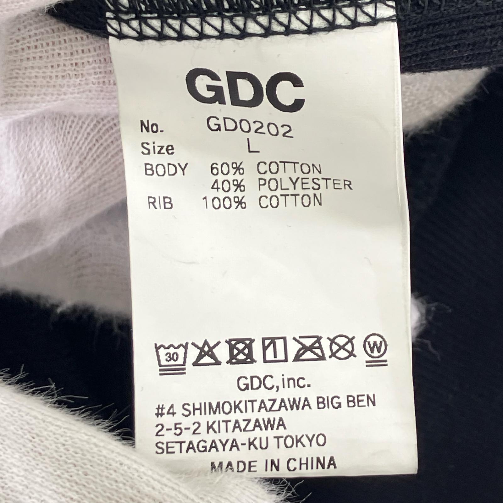 パーカー GDC HOODIE REBEL GIRL BLACK L ブラック