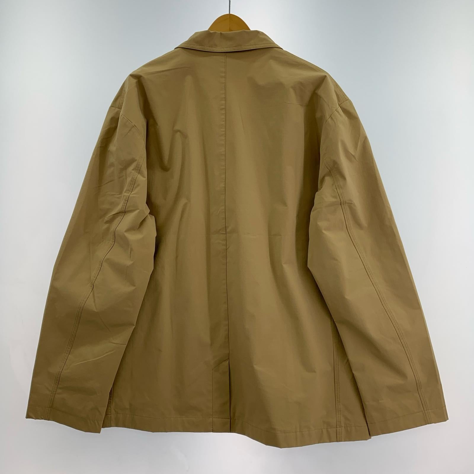 ジャケット リップストップ コート L ベージュ