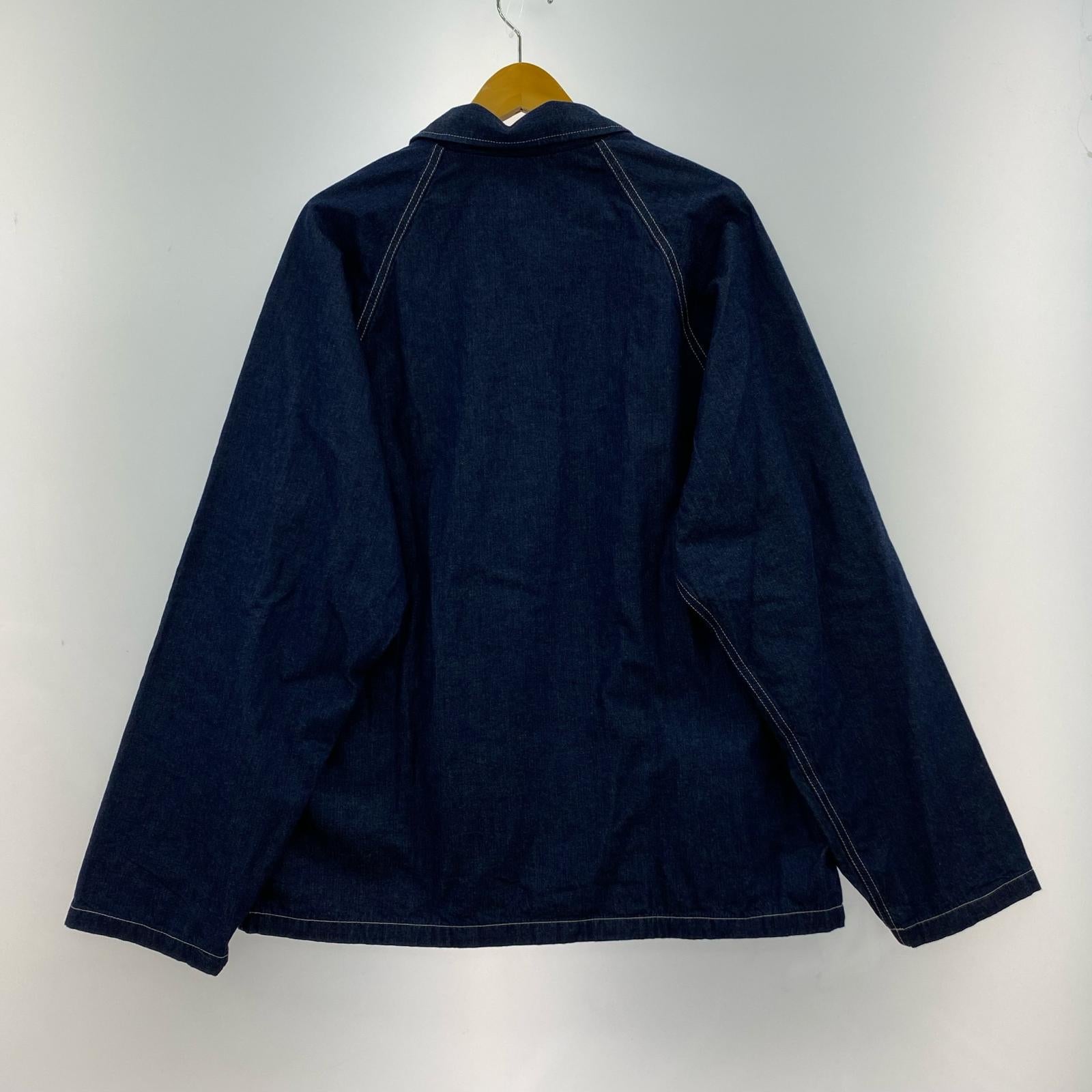 ジャケット Jacquard Denim Coach Jacket 3 3 ネイビー