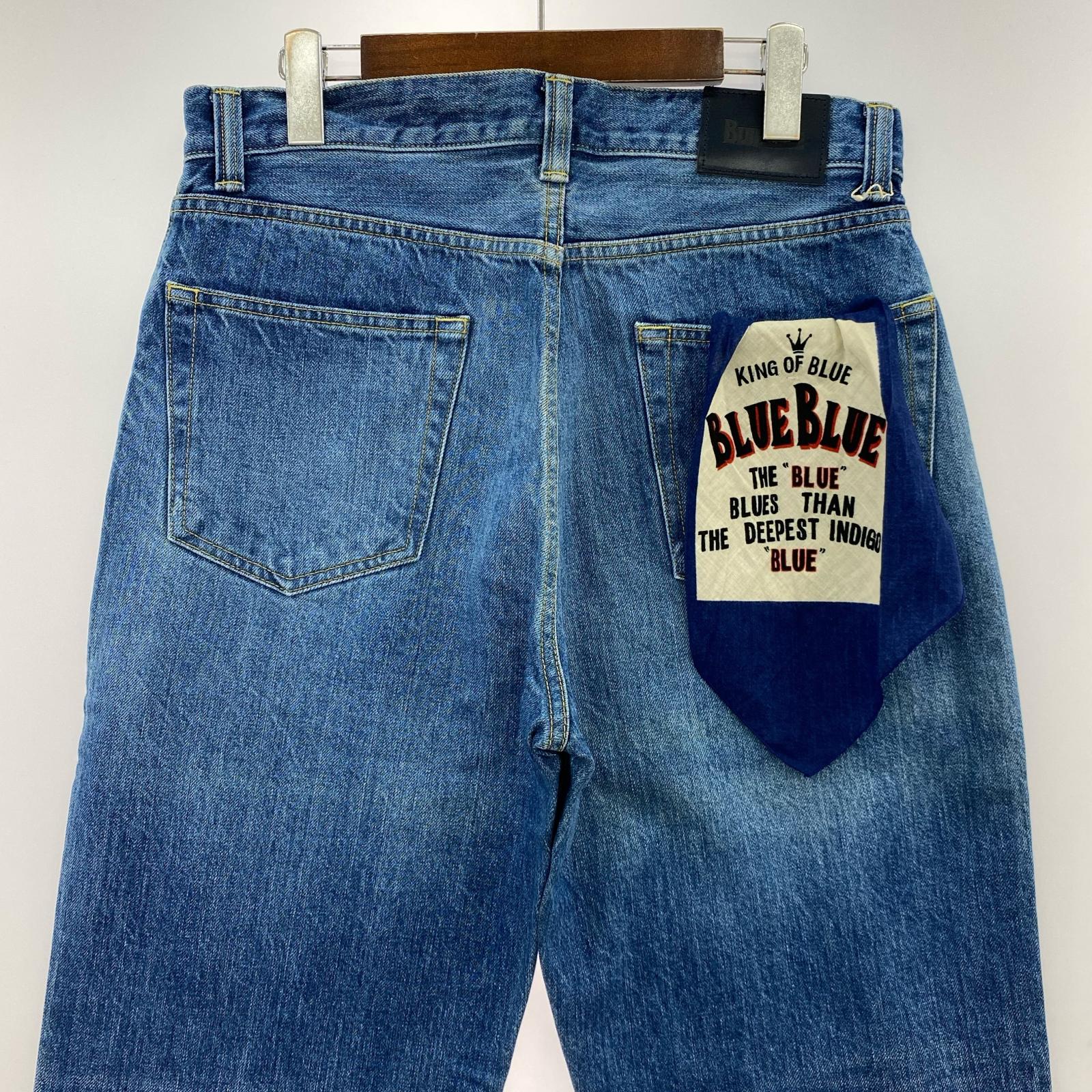 デニムパンツ PP03 MOD supima Selvedge Denim 32 ブルー
