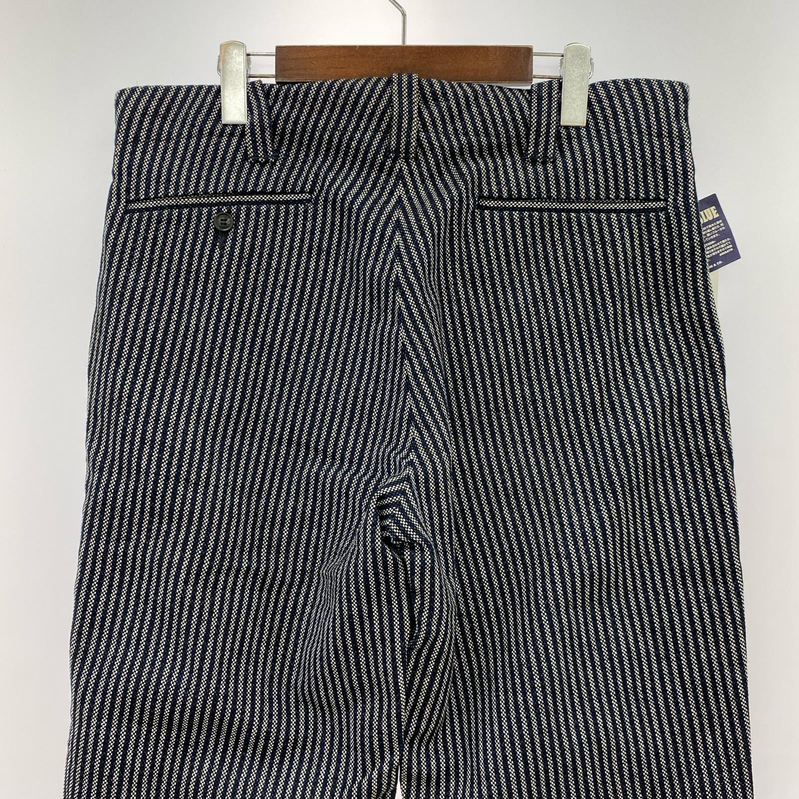 パンツ インディゴウールオックス ヒッコリー ストライプ 2 2