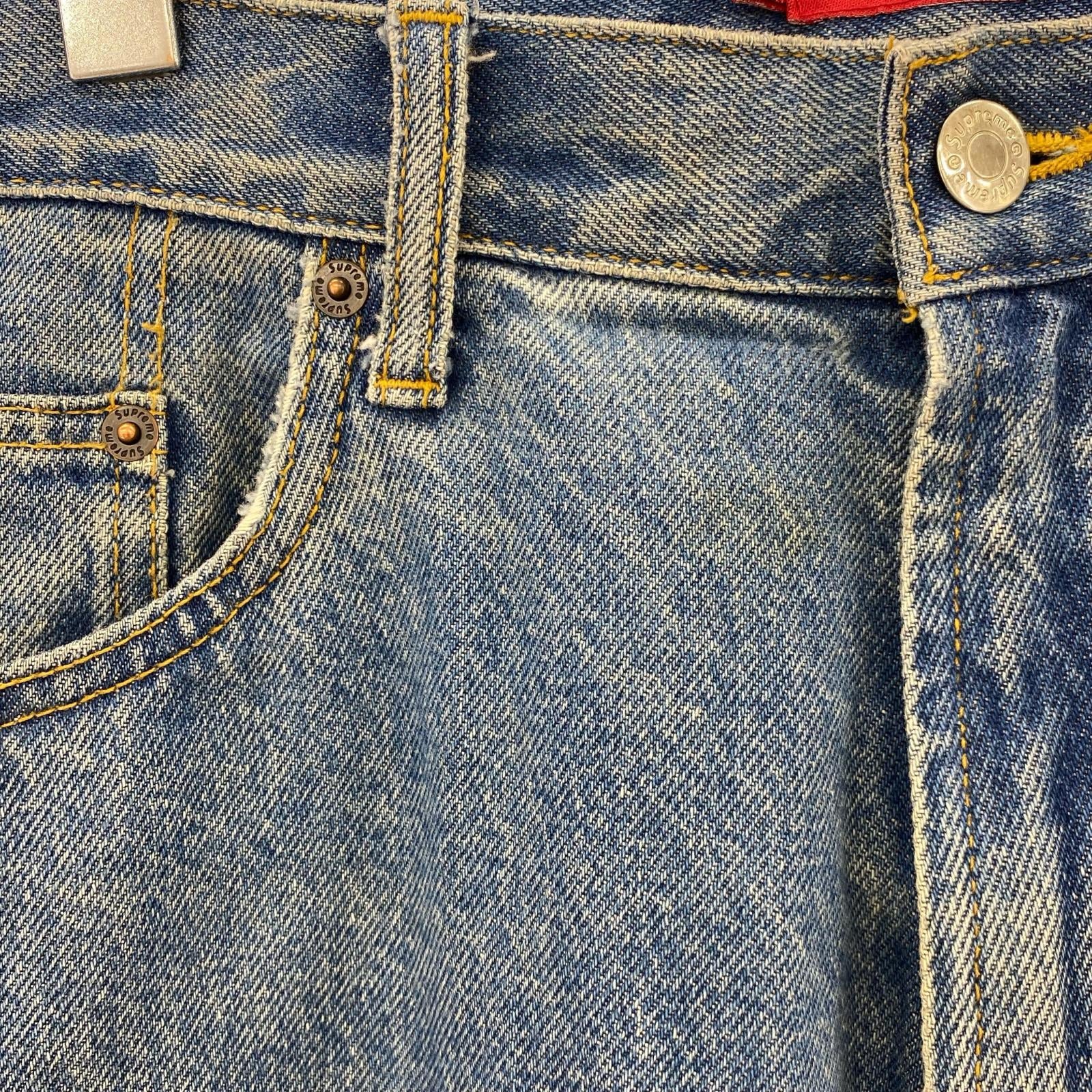 デニムパンツ baggy Jean 32 32 ブルー