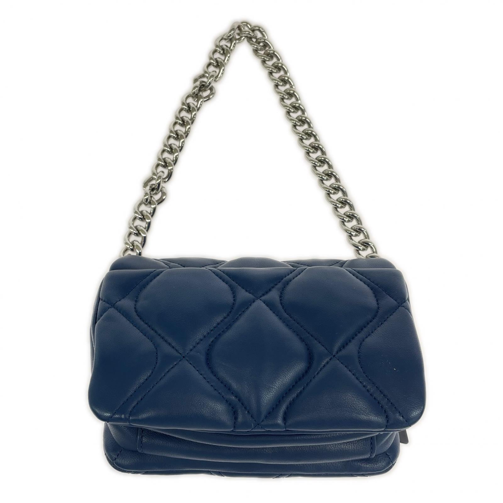 ショルダーバッグ Small Quilted Pillow ブルー