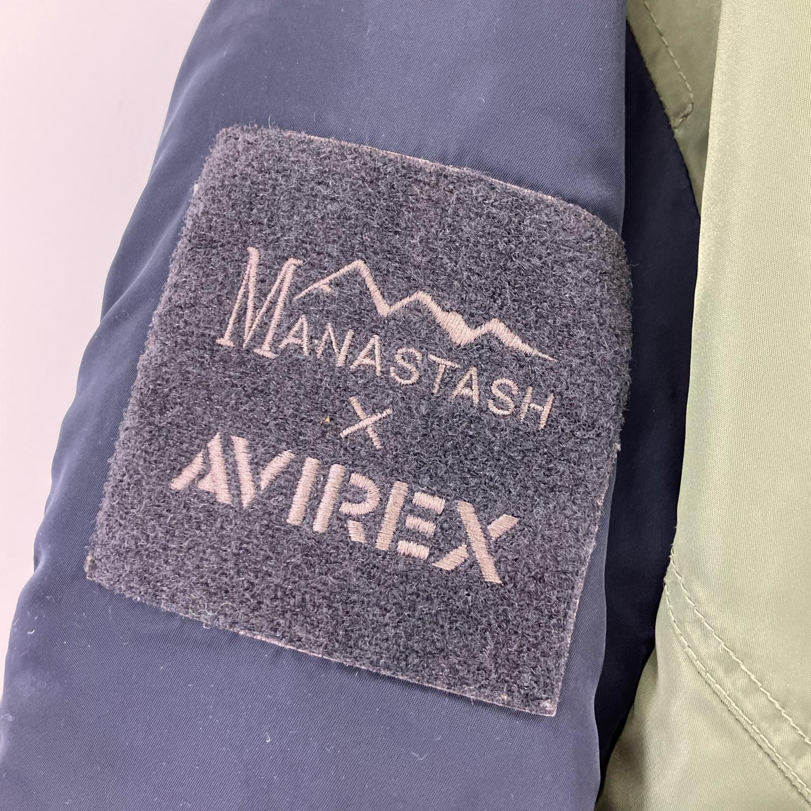 ブルゾン AVIREX カーキ 紺